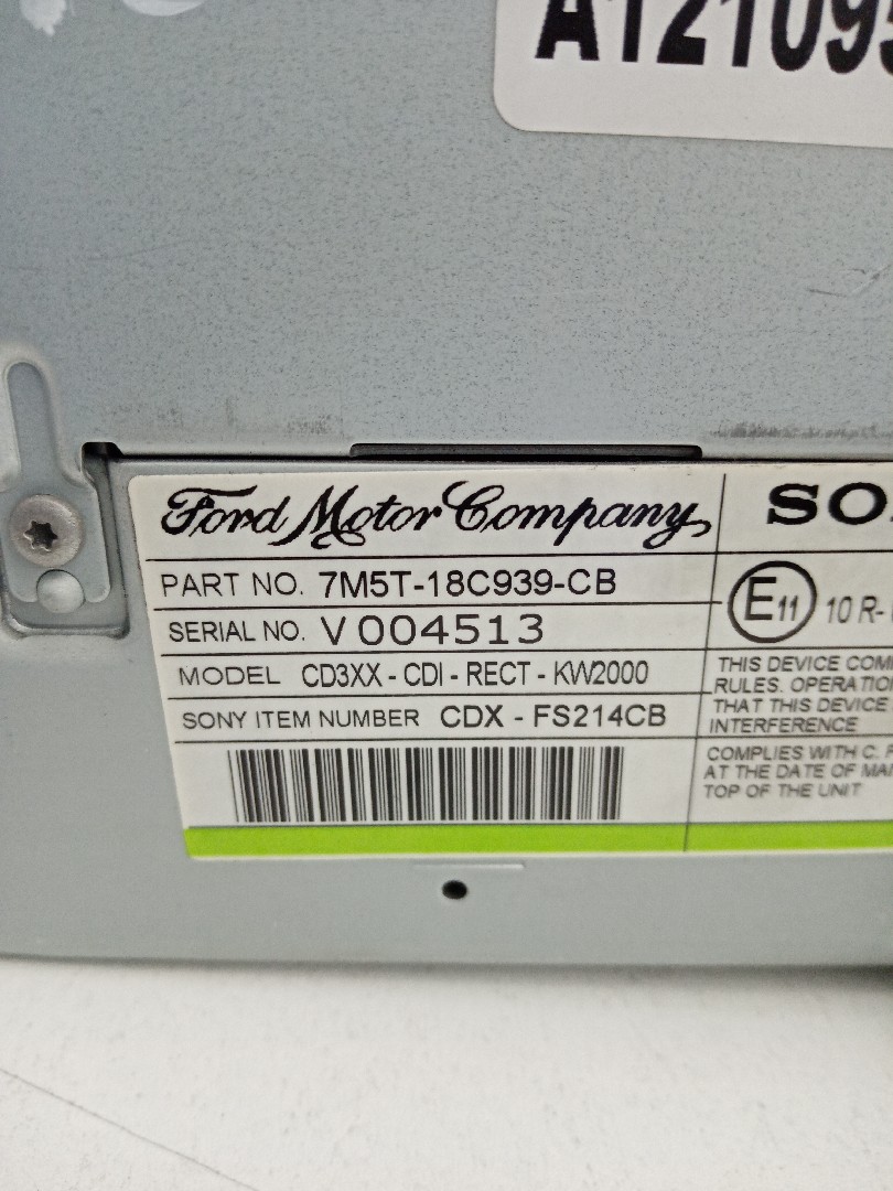 Auto rádio FORD C-MAX (DM2) | 07 - 10 Imagem-3