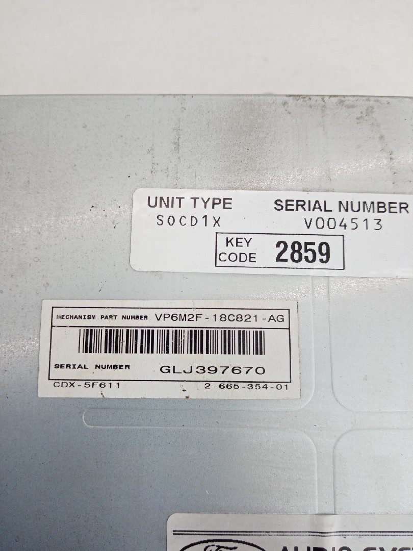 Auto rádio FORD C-MAX (DM2) | 07 - 10 Imagem-4