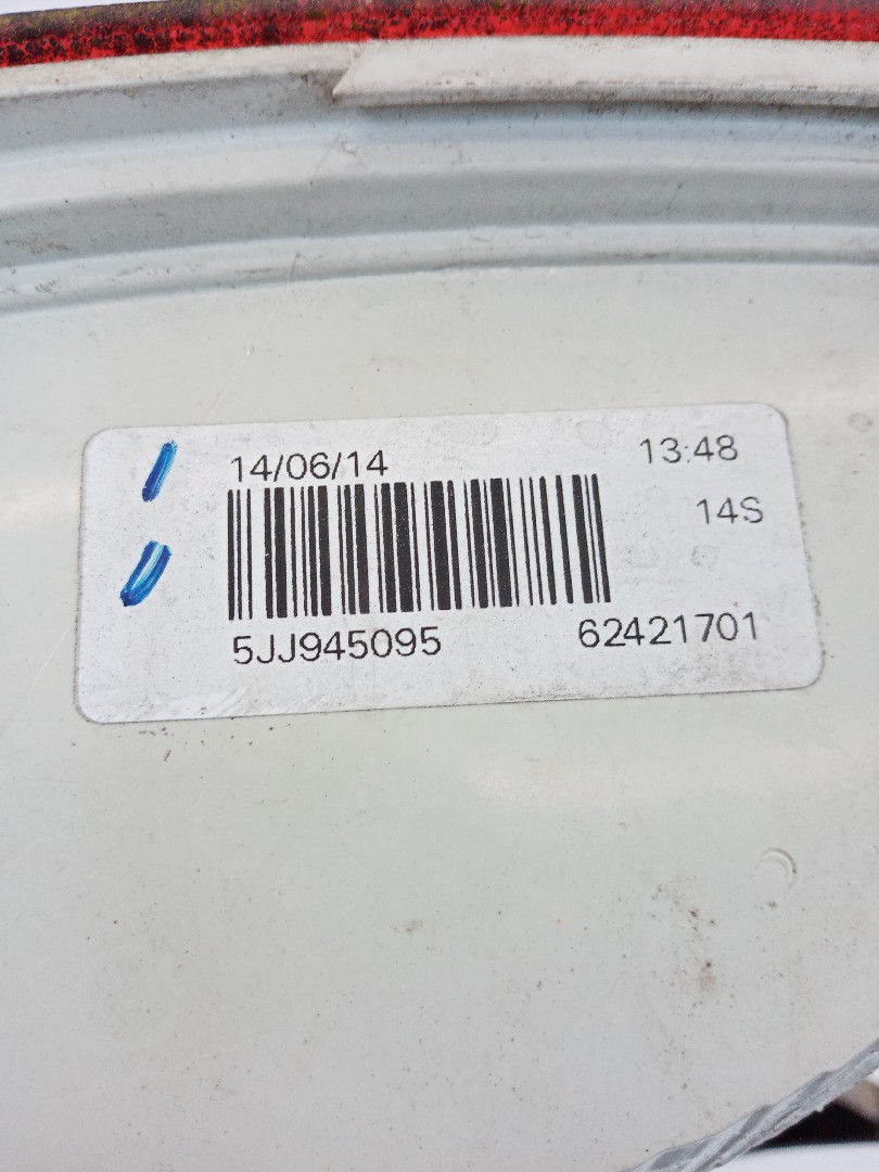 Farolim tras painel esquerdo SKODA RAPID Spaceback (NH1) | 12 -  Imagem-6