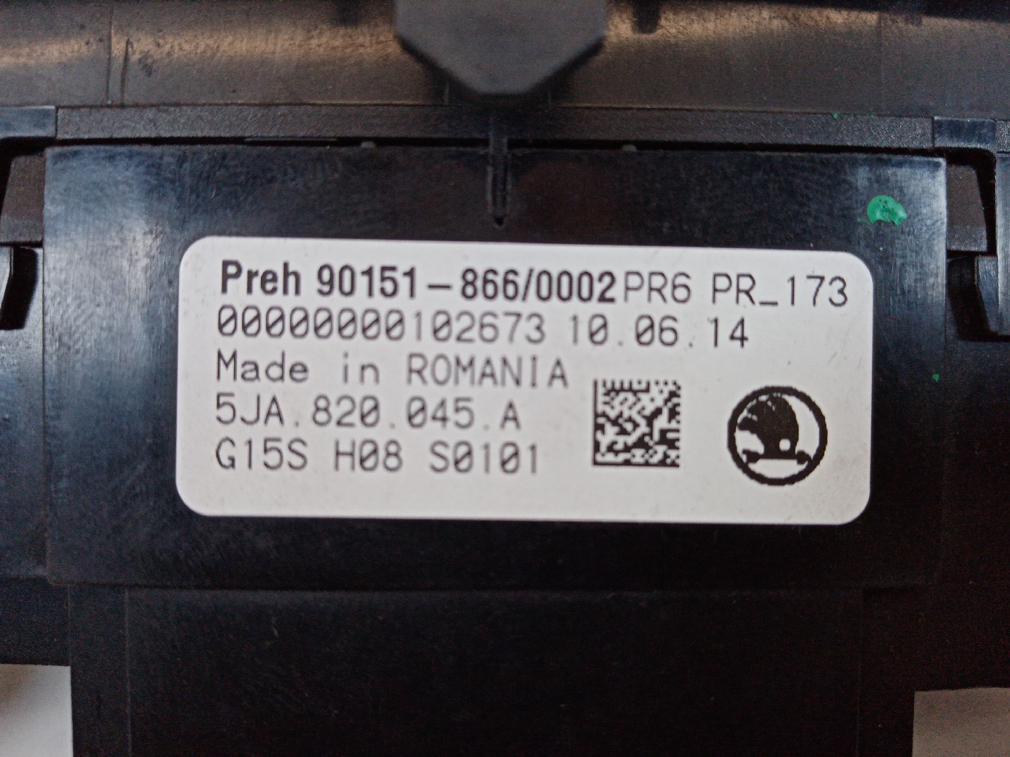 Comando sofagem / manual SKODA RAPID Spaceback (NH1) | 12 -  Imagem-12