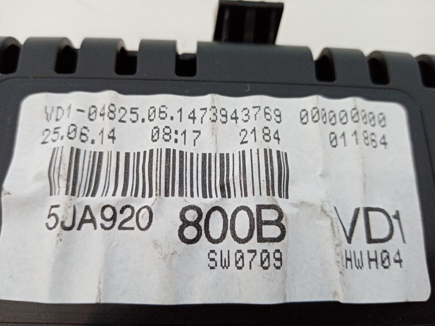 Quadrante SKODA RAPID Spaceback (NH1) | 12 -  Imagem-11