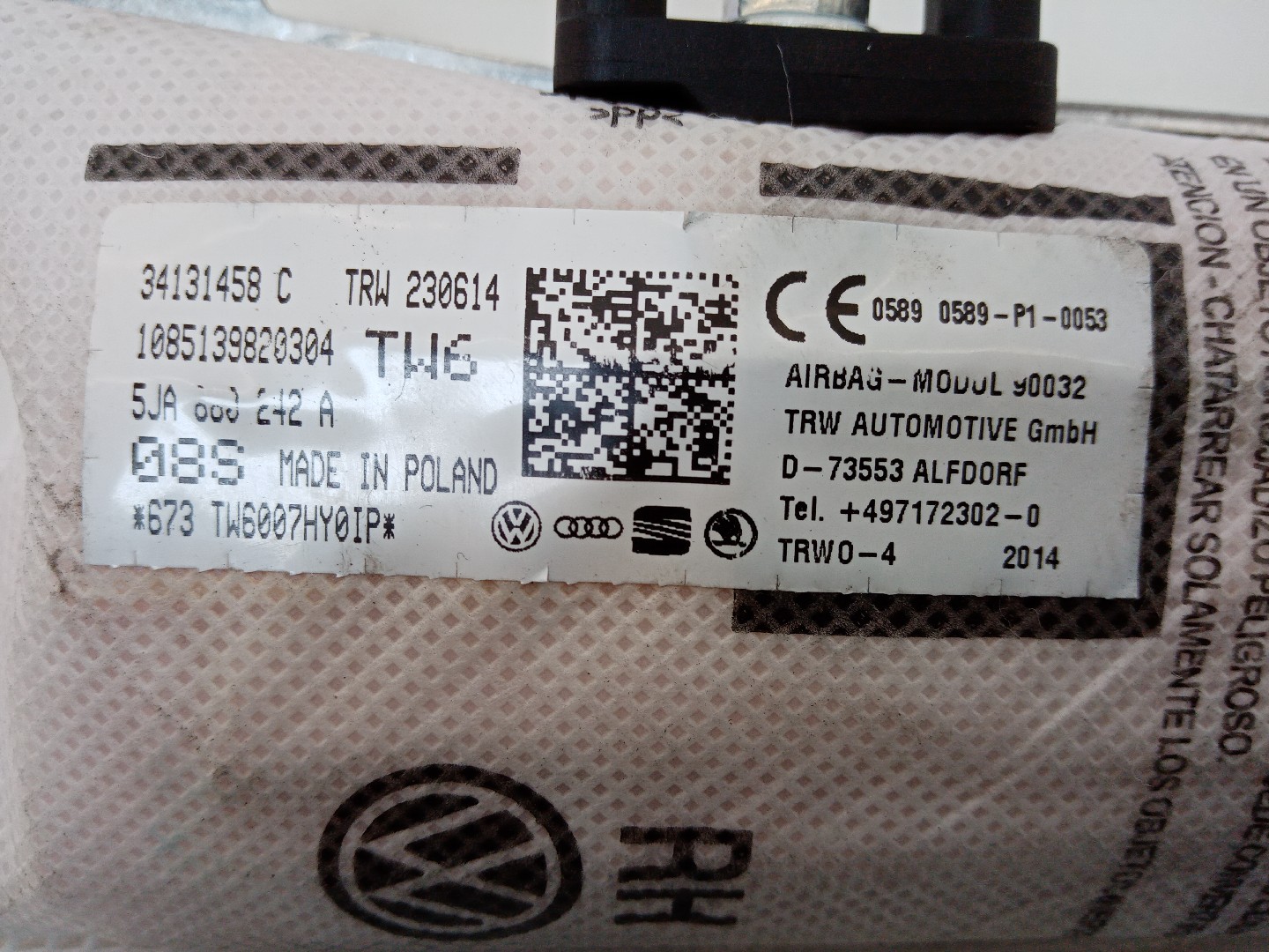 Seat Airbags SKODA RAPID Spaceback (NH1) | 12 -  Imagem-5