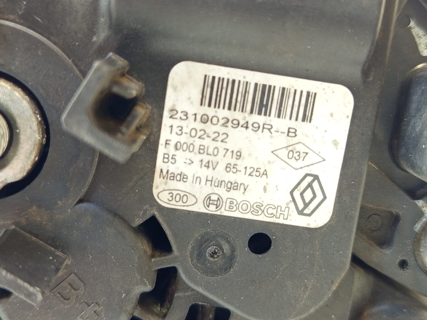 Alternador DACIA SANDERO II | 12 -  Imagem-3