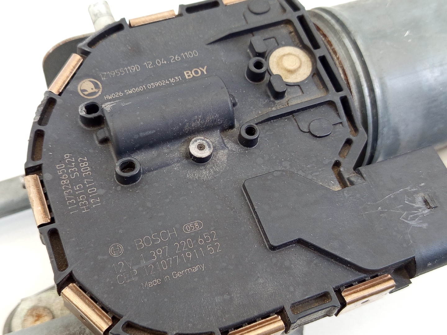 Motor limpa vidros frente SKODA OCTAVIA II Combi (1Z5) | 04 - 13 Imagem-4