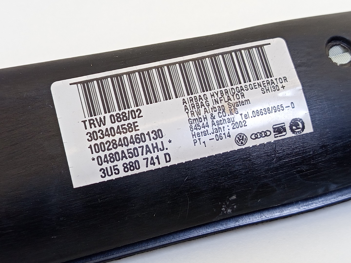 Airbag cortina esquerdo SKODA SUPERB I (3U4) | 01 - 08 Imagem-3