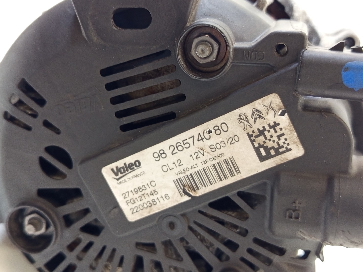 Alternador CITROEN C3 AIRCROSS II (2R_, 2C_) | 17 -  Imagem-4