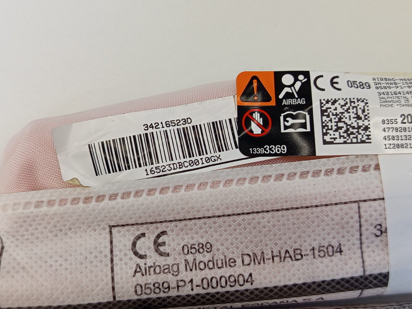 Airbag cortina esquerdo CITROEN C3 AIRCROSS II (2R_, 2C_) | 17 -  Imagem-4