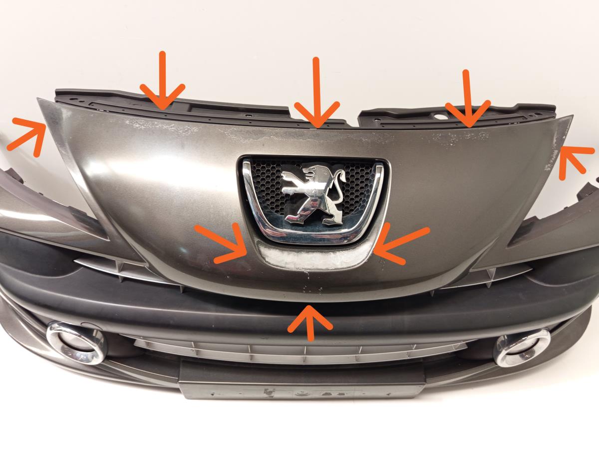 Para Choques Frente PEUGEOT 207 (WA_, WC_) | 06 - 15 Imagem-2