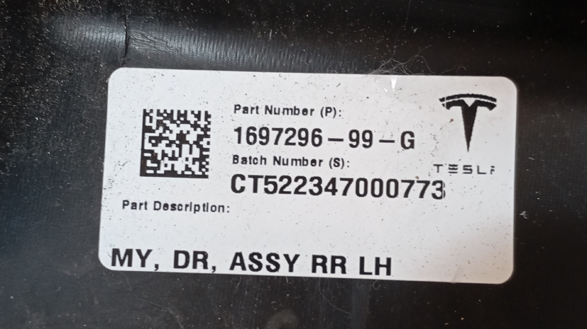 Quartela / Forra Porta Traseira Esquerda TESLA MODEL Y (5YJY) Imagem-12