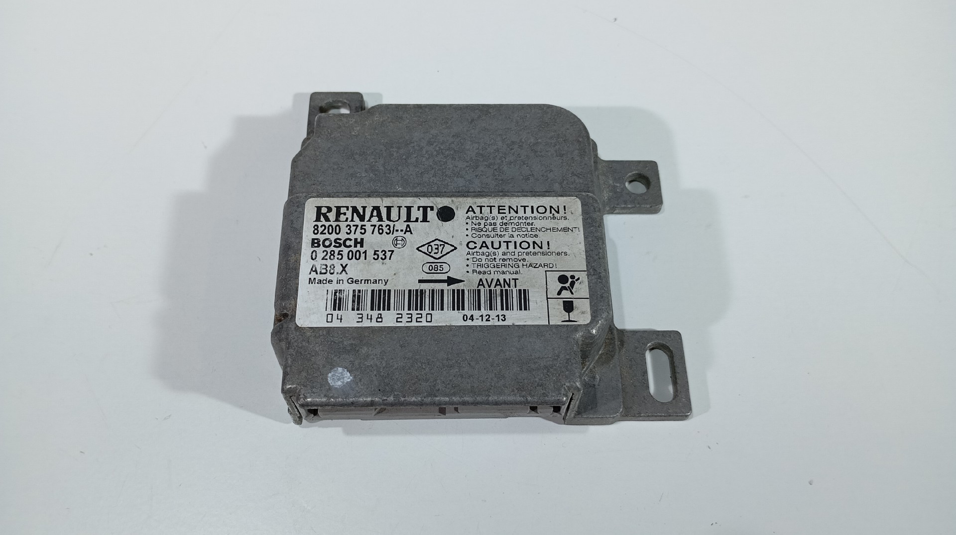 Centralita Airbags RENAULT 1.5 DCI