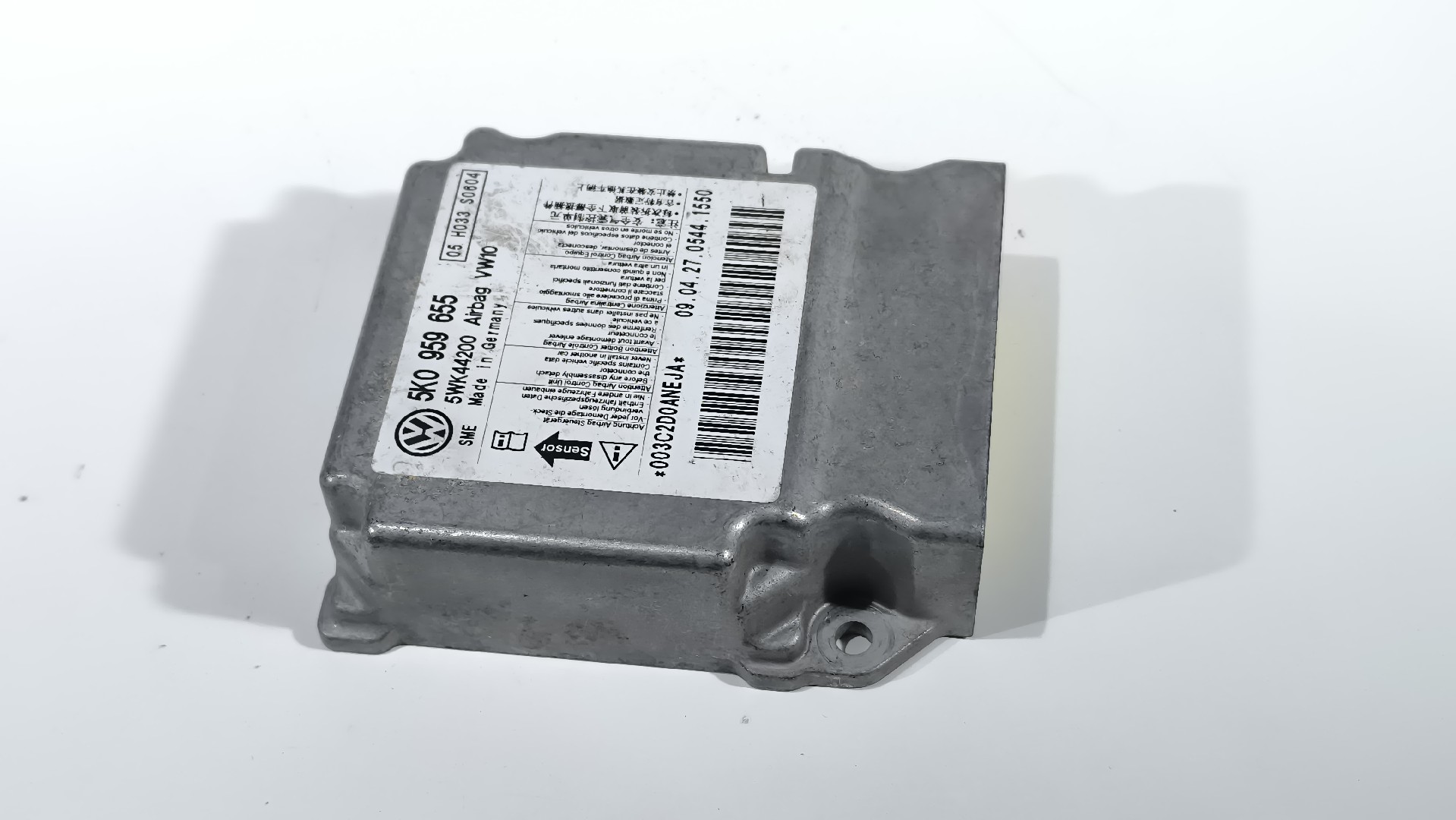 Centralina de Airbags VOLKSWAGEN GOLF 6 2.0 TDI Imagem-4