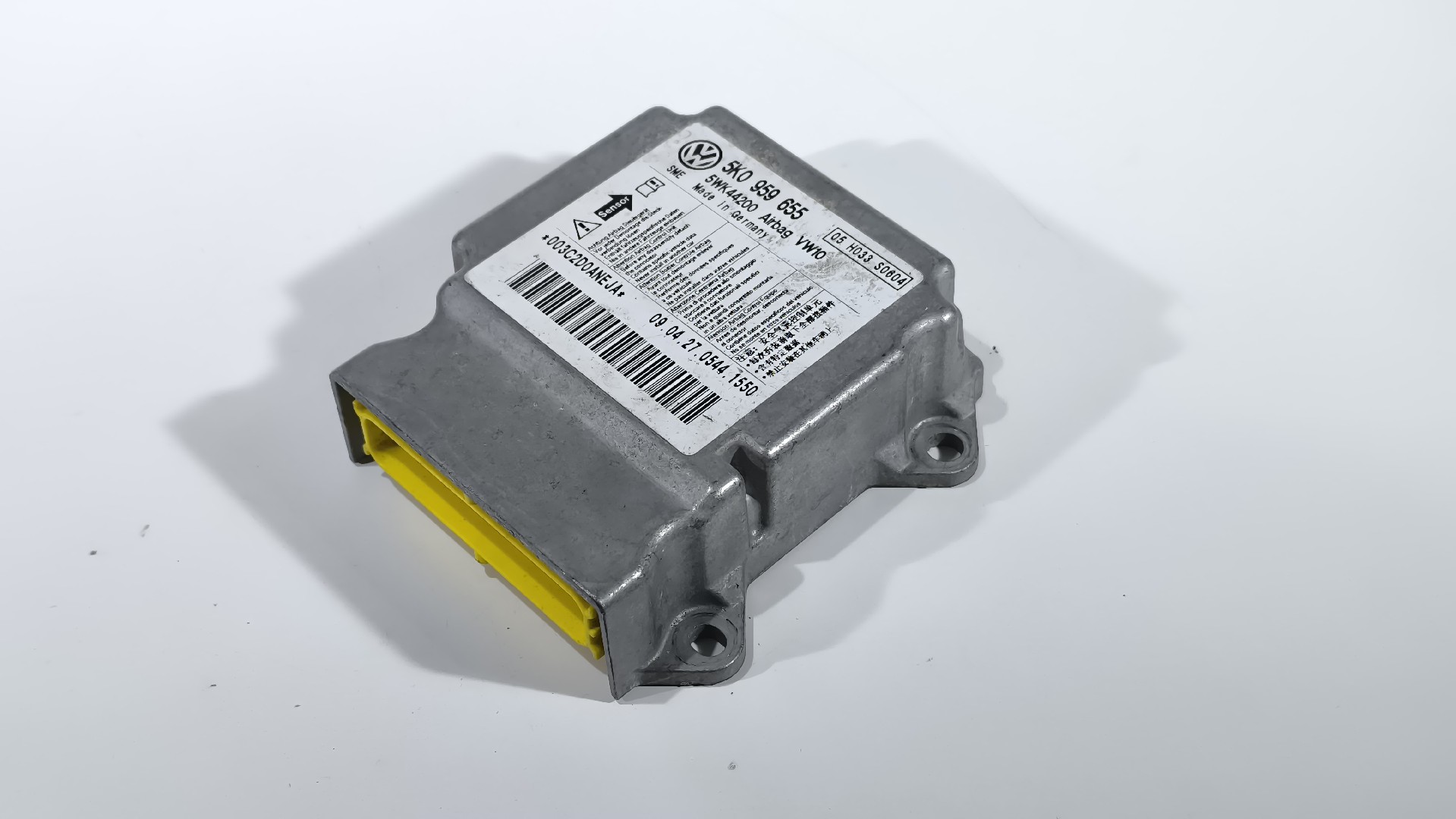 Centralina de Airbags VOLKSWAGEN GOLF 6 2.0 TDI Imagem-2