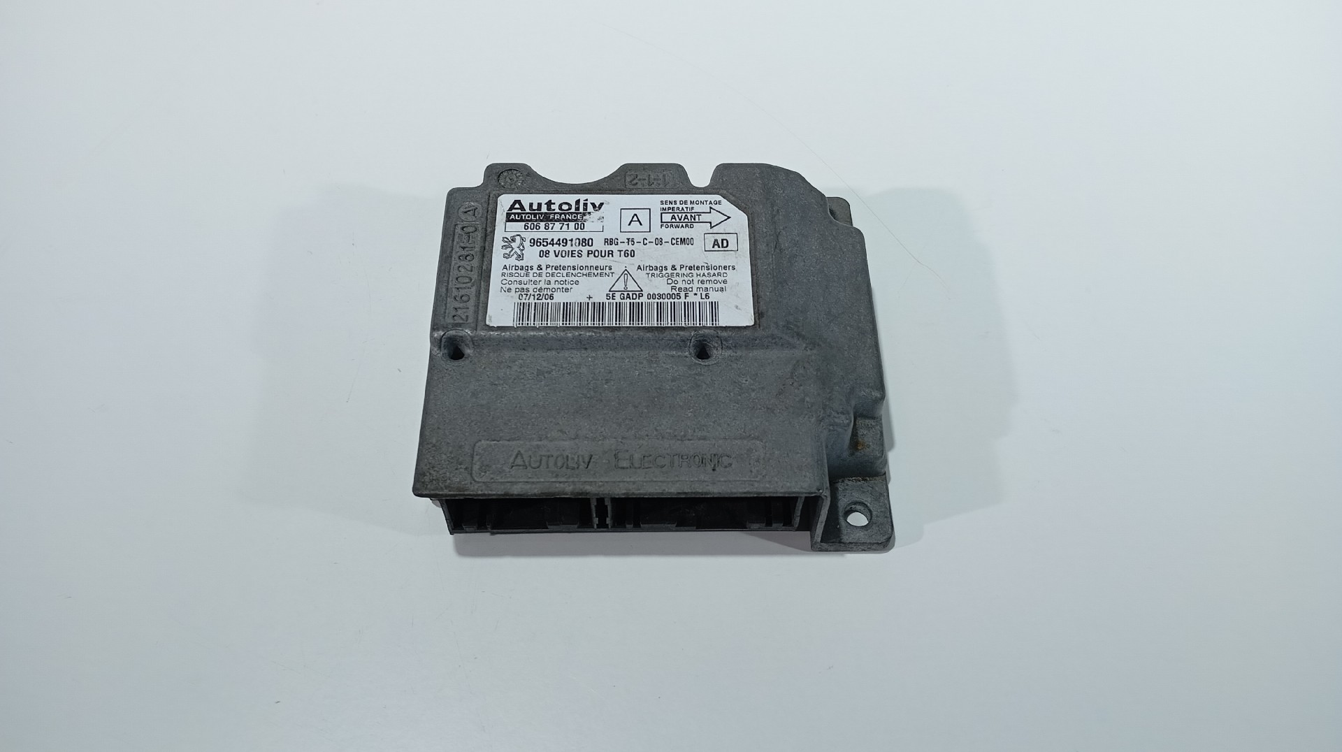 Centralina de Airbags PEUGEOT 307