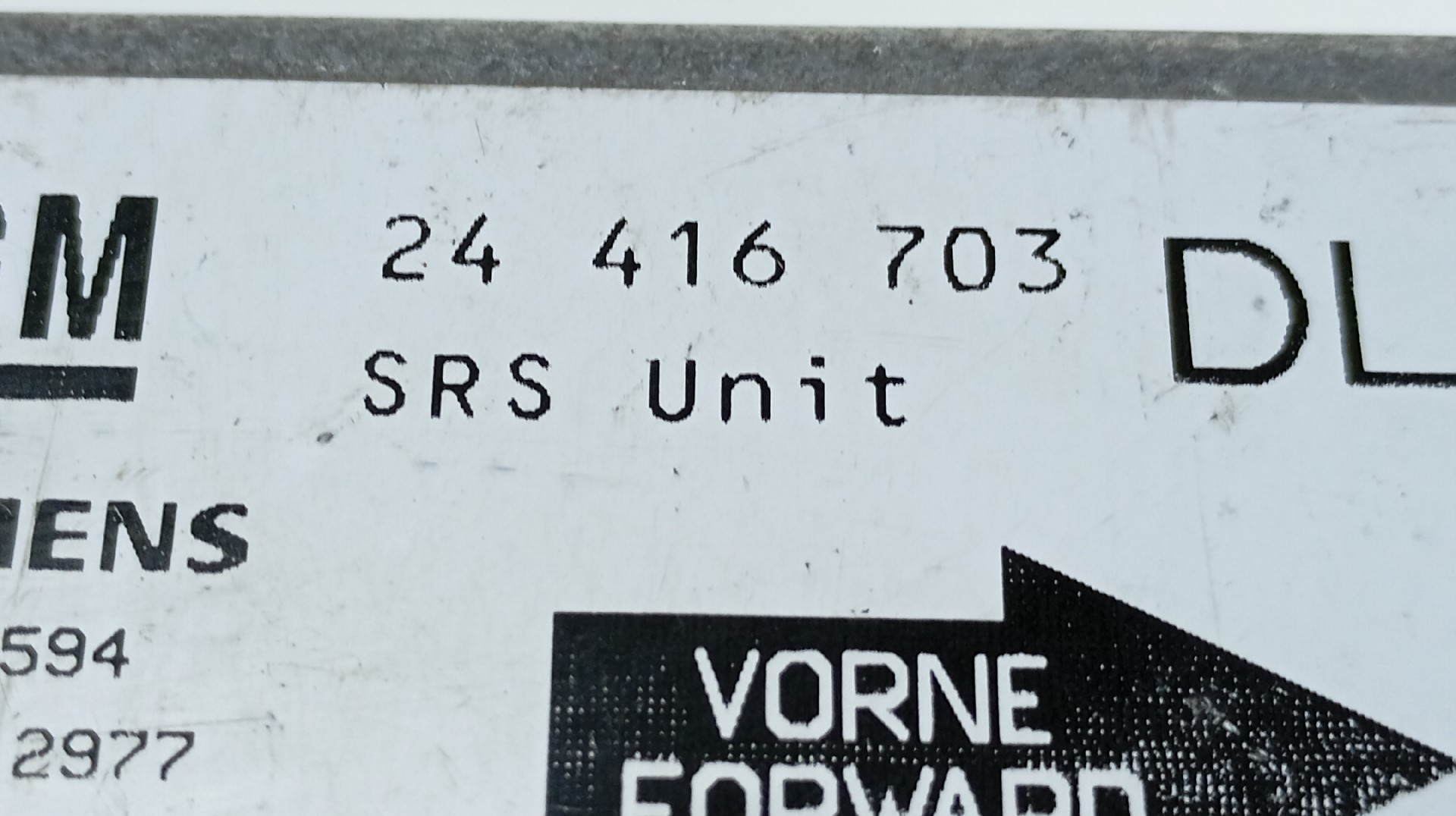 Centralita Airbags OPEL ASTRA Imagem-7