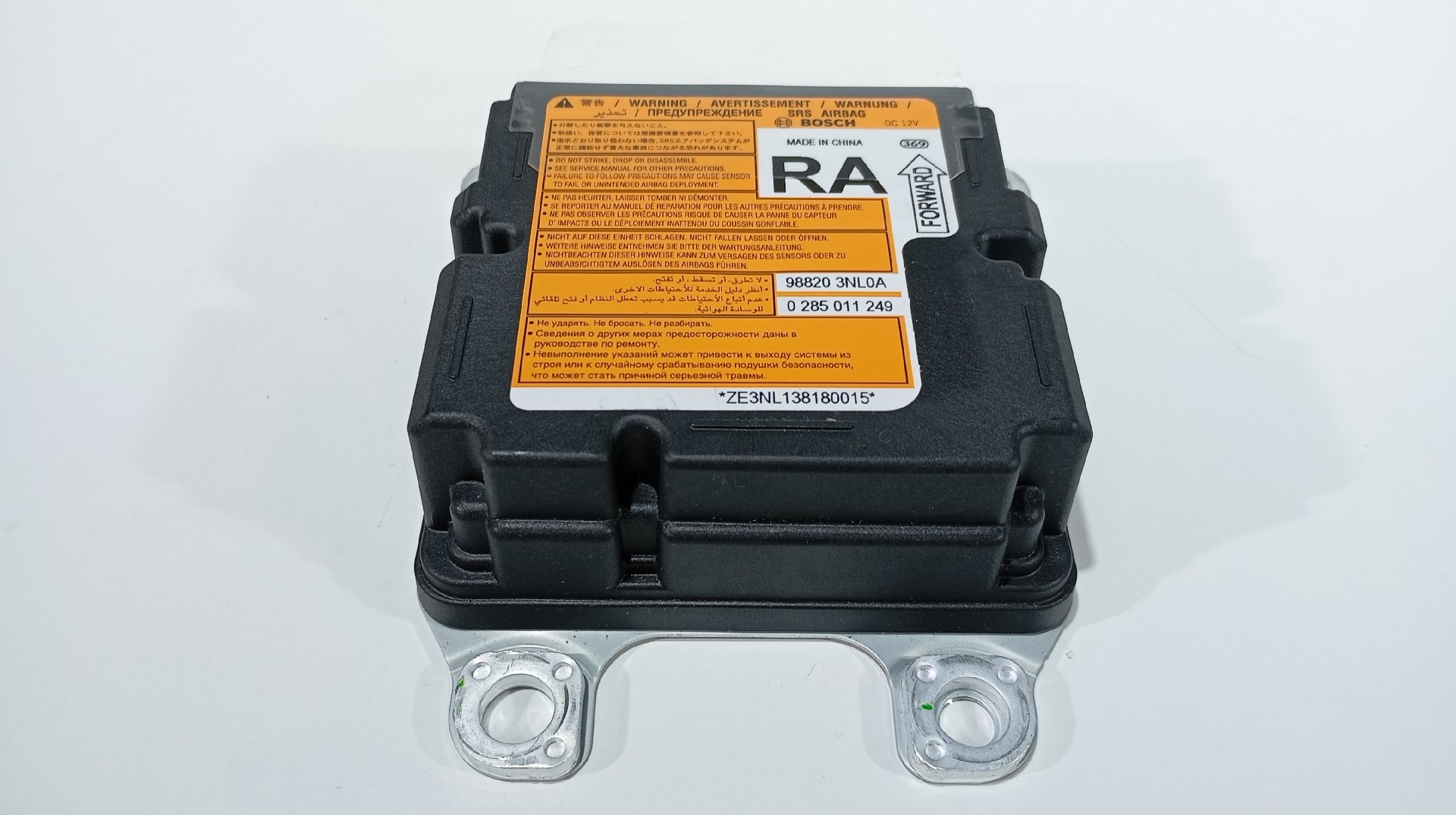 Centralita Airbags NISSAN LEAF ACENTA Imagem-3