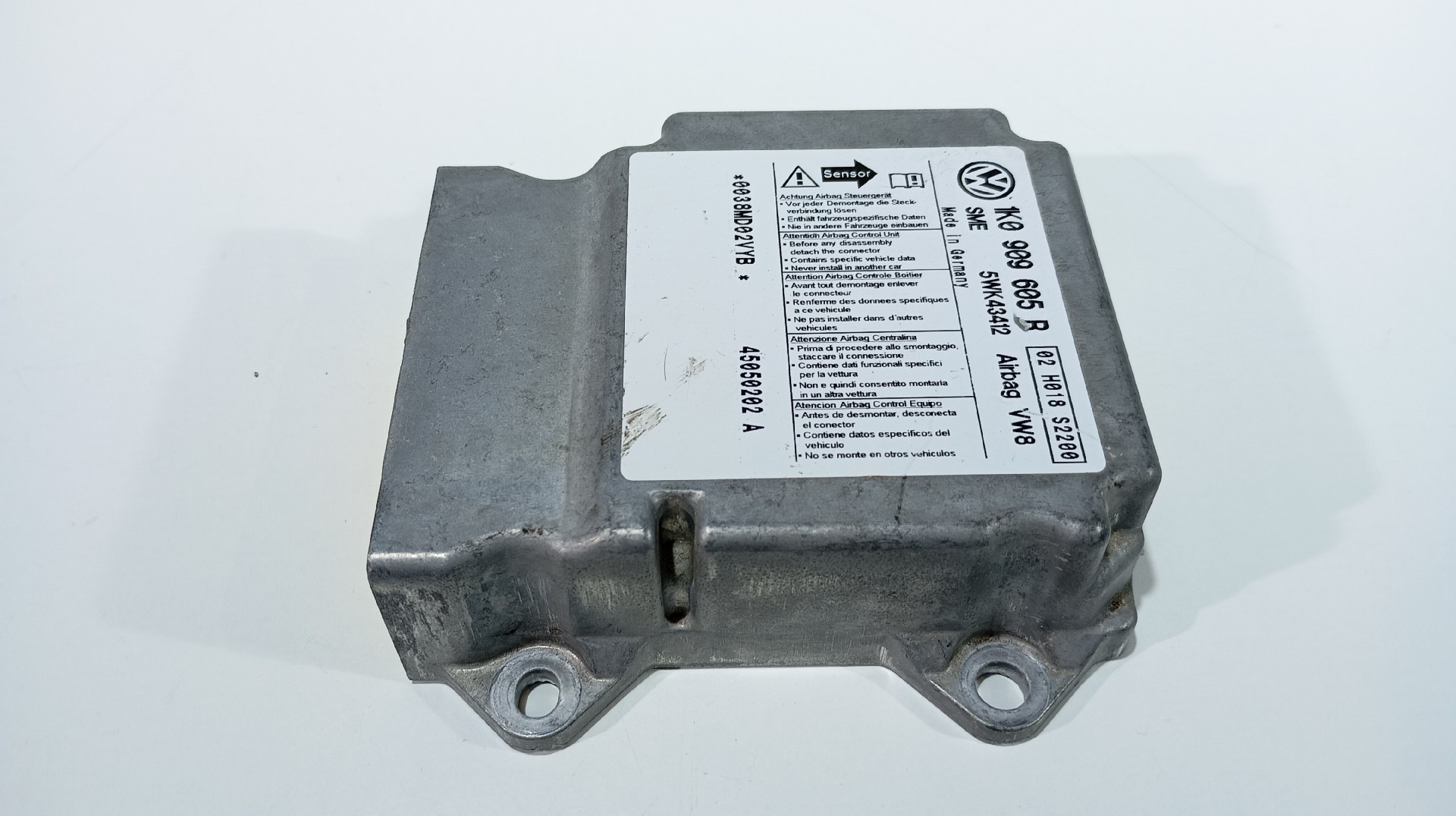 Centralina de Airbags VOLKSWAGEN JETTA Se TDI 140 Imagem-3