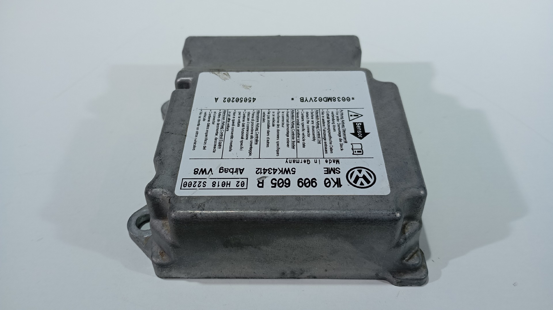 Centralina de Airbags VOLKSWAGEN JETTA Se TDI 140 Imagem-4