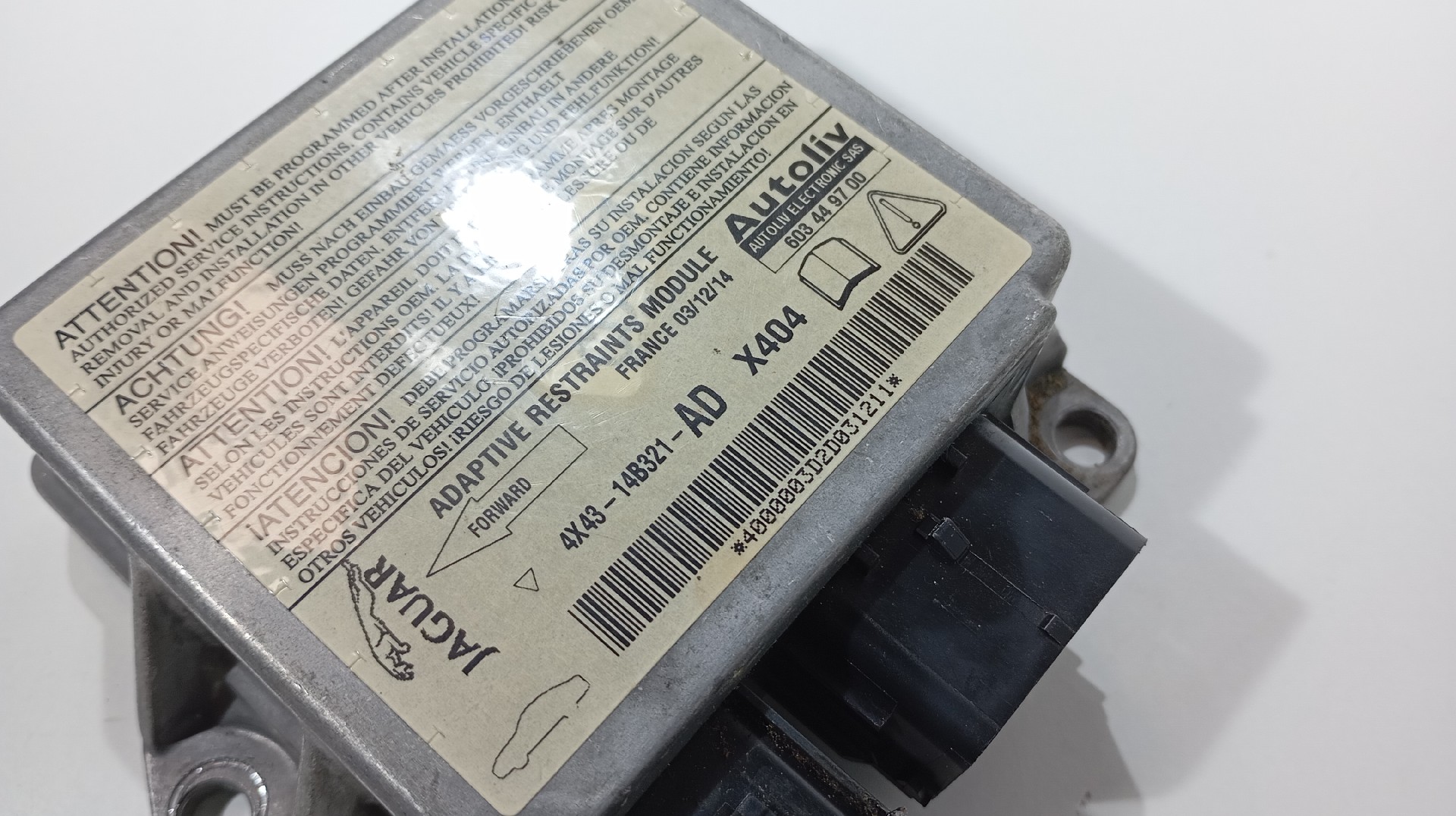 Centralita Airbags JAGUAR X-TYPE (X400) | 01 - 09 Imagem-4