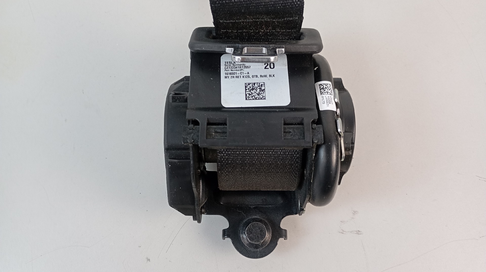 Pré-Tensor / Cinto Traseiro Esquerdo TESLA MODEL Y (5YJY) Imagem-3