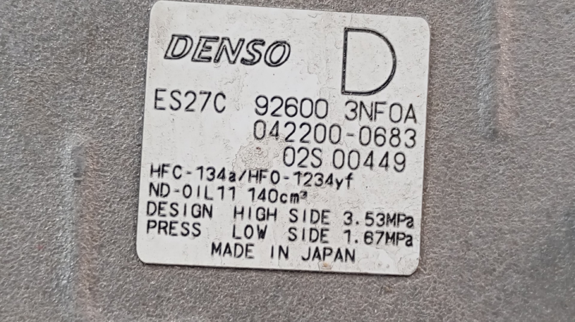 A/C Copmpressor NISSAN LEAF (ZE0) | 10 -  Imagem-9