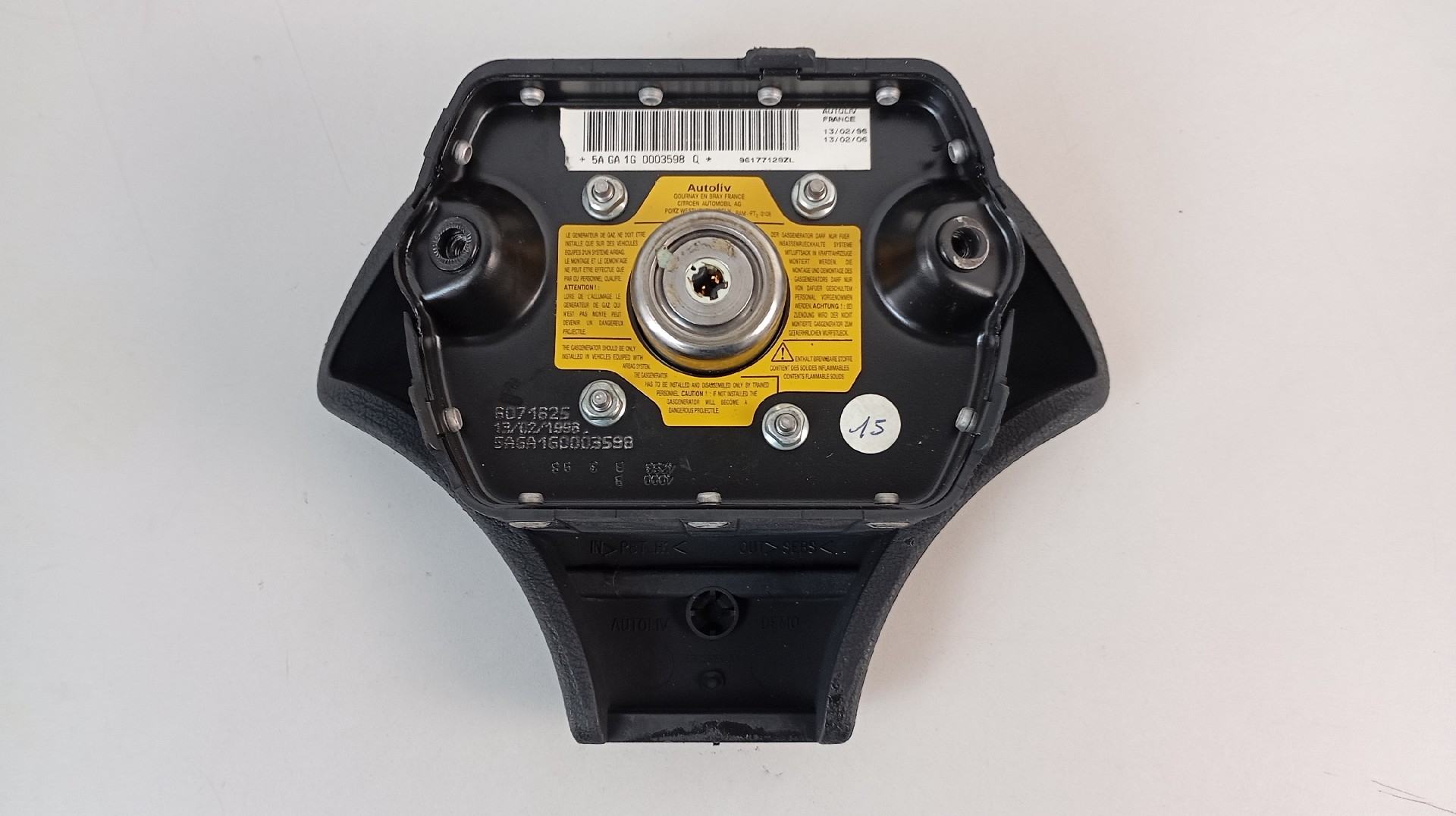 Driver Airbag CITROEN SAXO HATCHBACK Imagem-1