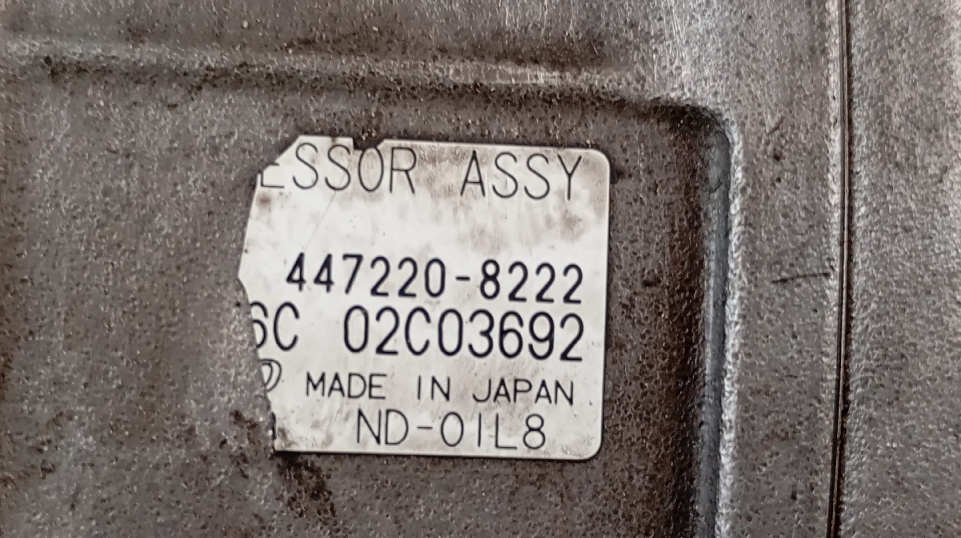 A/C Copmpressor MERCEDES-BENZ C-CLASS (W203) | 00 - 07 Imagem-6