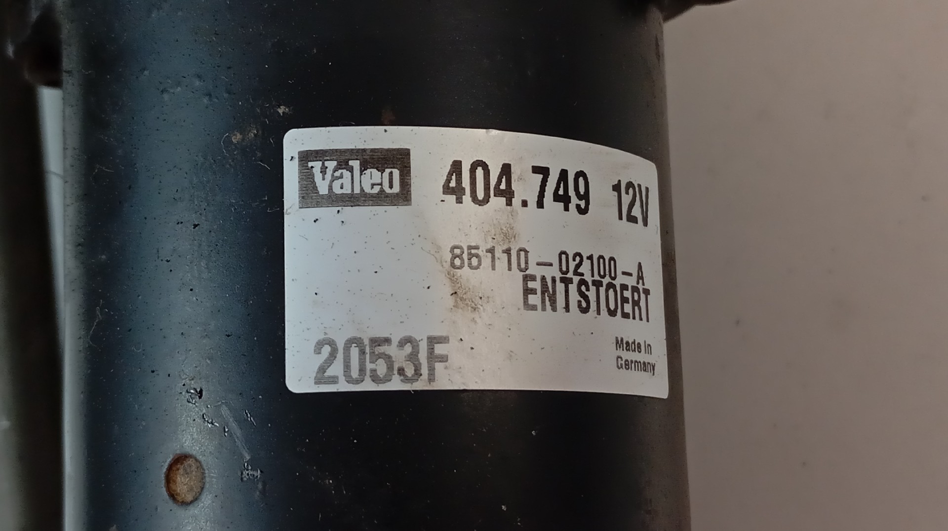 Motor Limpa Vidros Frente TOYOTA COROLLA 2.0 D-4D Imagem-3