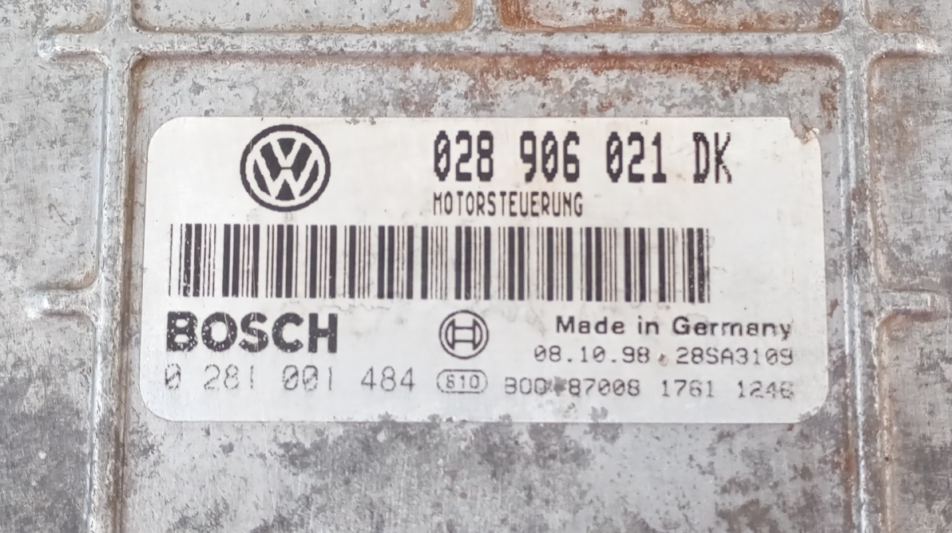 Centralina do Motor SEAT IBIZA II (6K1) | 93 - 02 Imagem-1