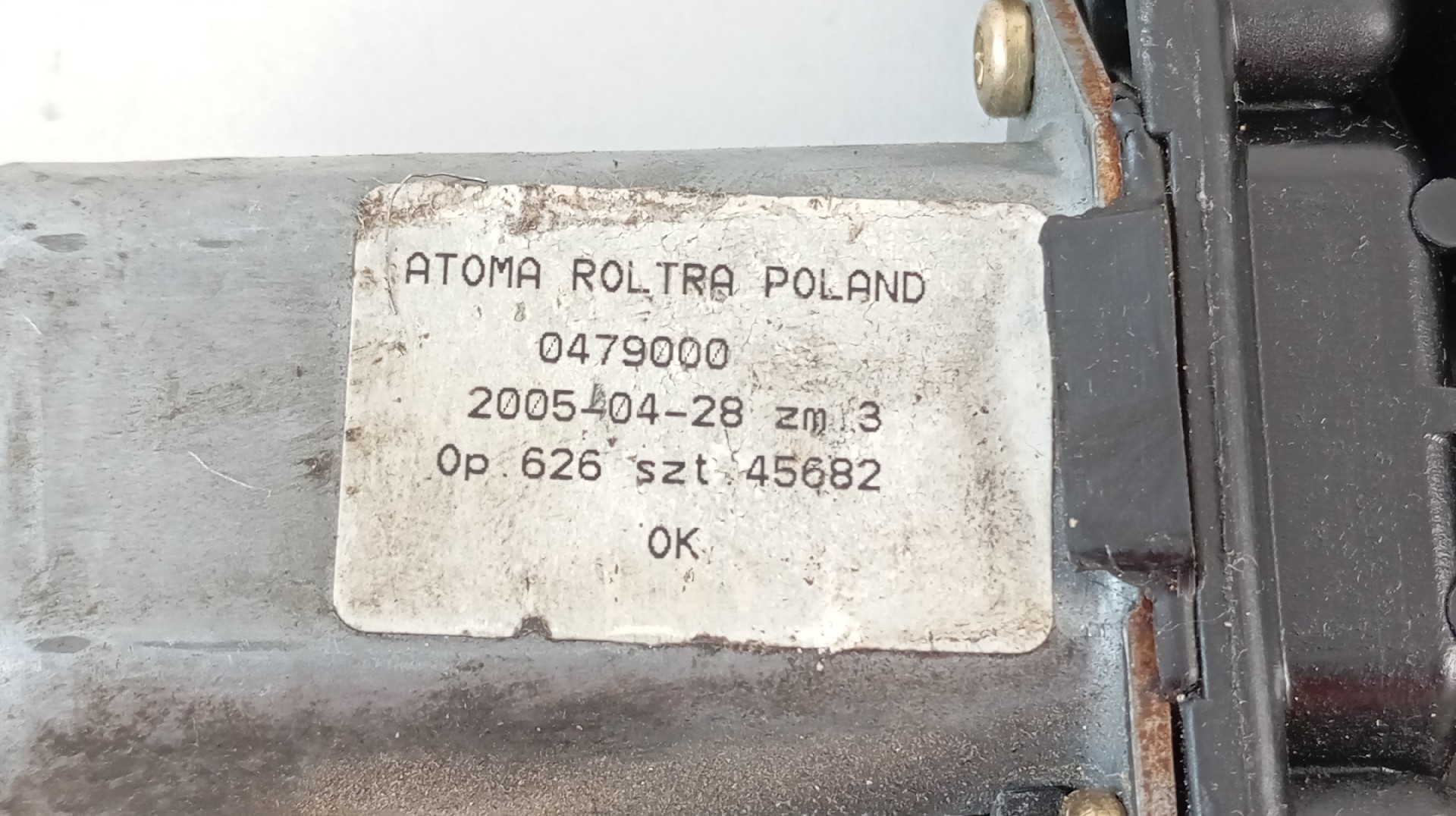 Motor Elevador Vidro Frente Esquerdo FIAT DOBLO Cargo (223_) | 00 -  Imagem-2