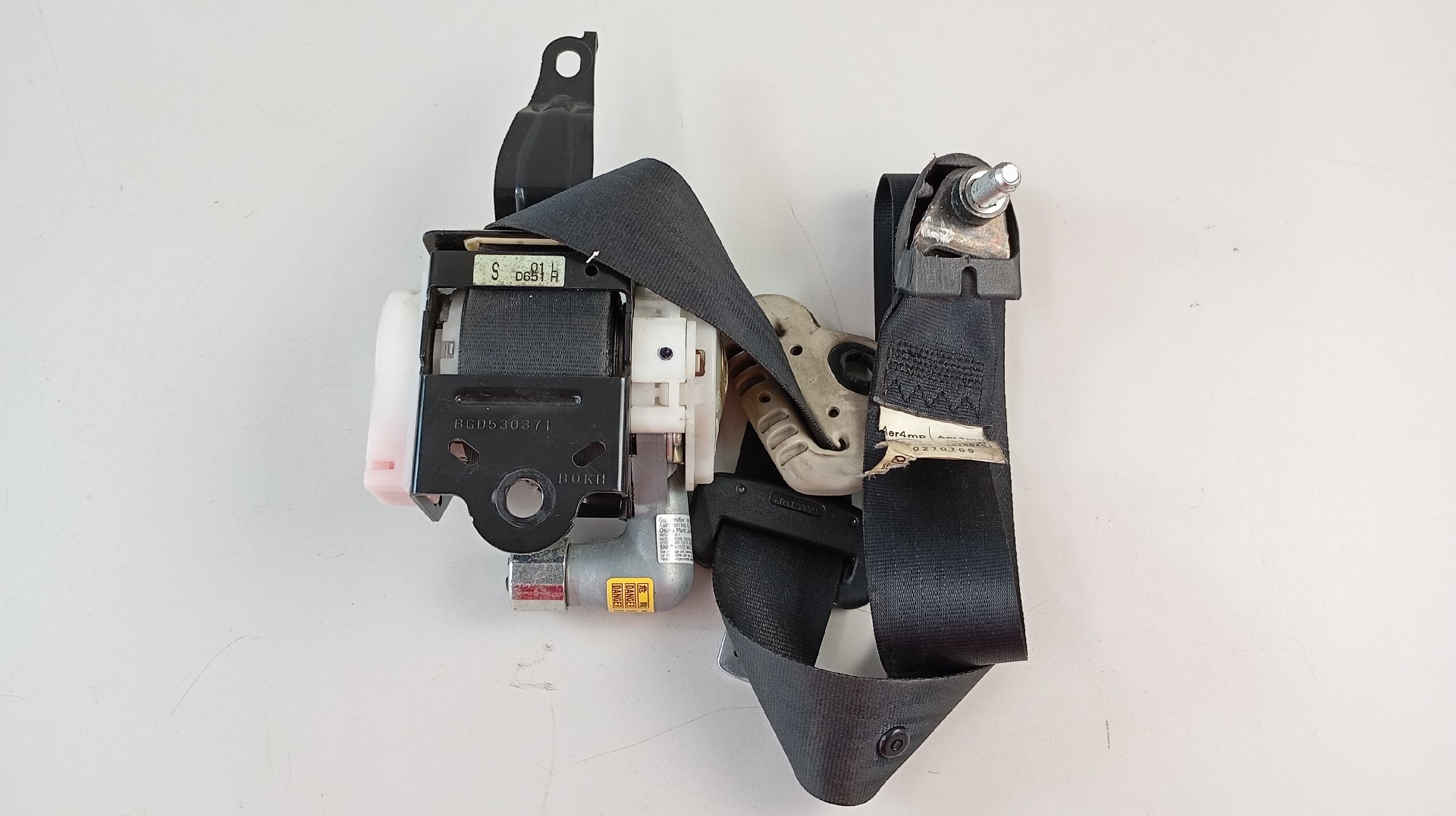 Pré-Tensor / Cinto Frente Esquerdo MAZDA 2 (DE_, DH_) | 07 - 15 Imagem-3