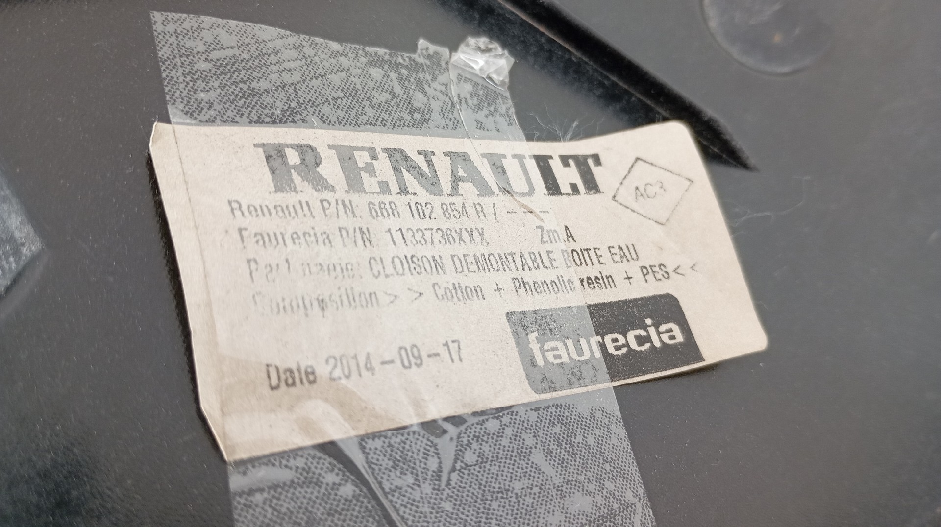 Forra Grelha Frente Plástica RENAULT ZOE (BFM_) | 12 -  Imagem-3