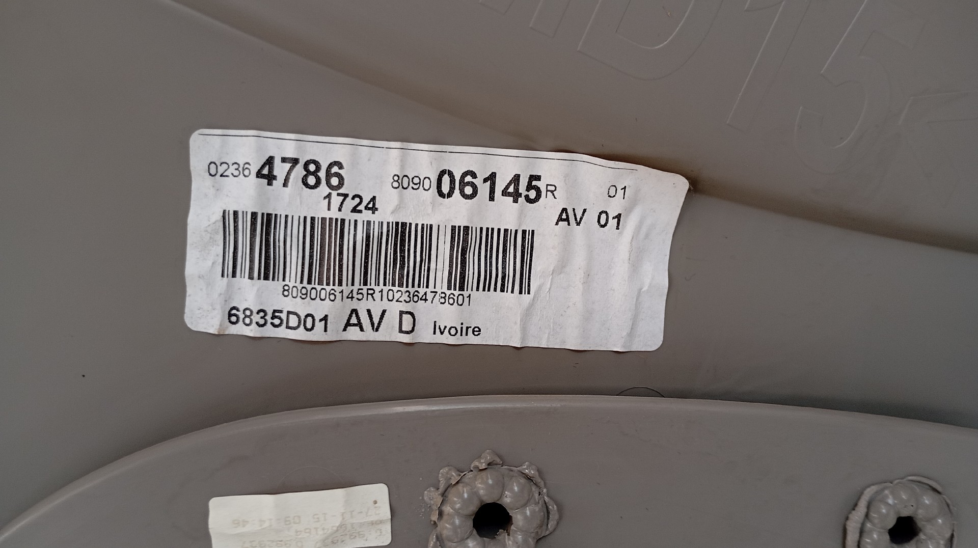 Quartela / Forra Porta Frente Direita RENAULT ZOE (BFM_) | 12 -  Imagem-2