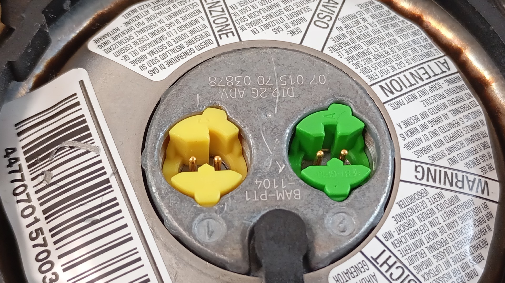 Airbag Conductor OPEL CORSA D (S07) | 06 - 14 Imagem-5