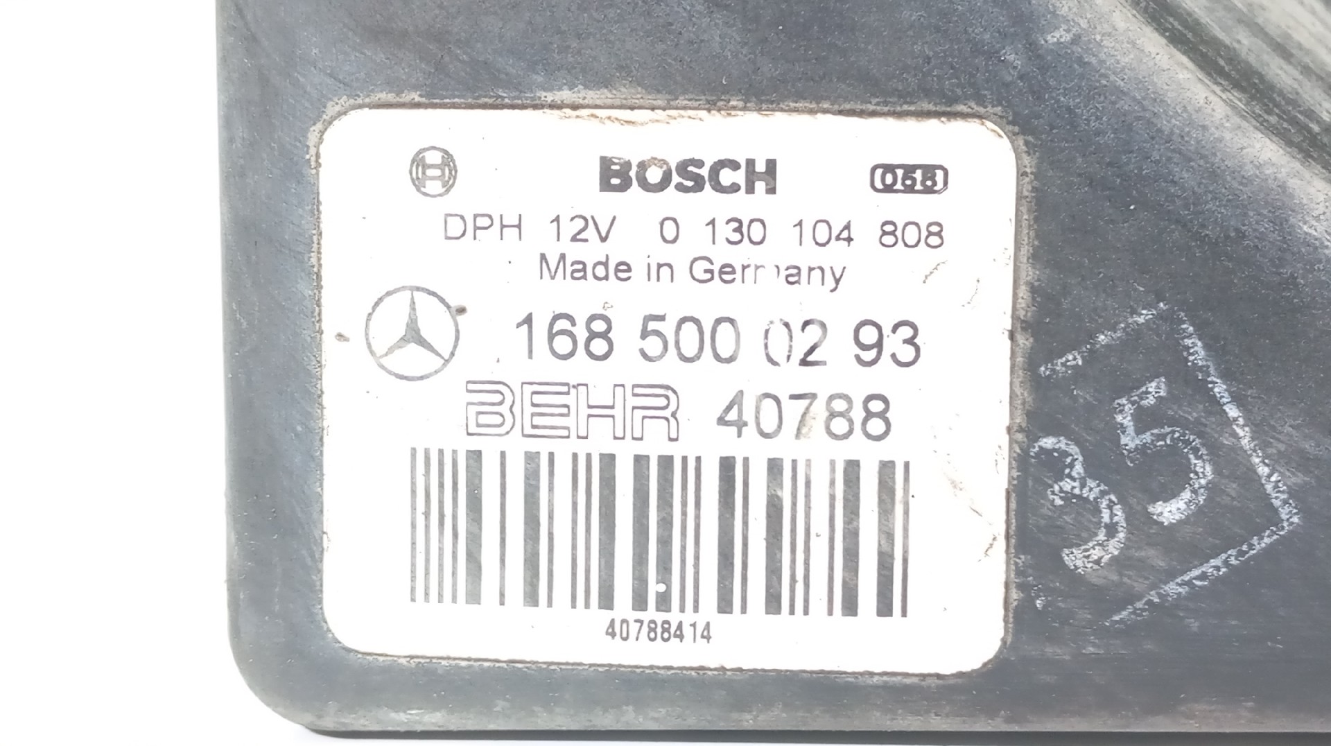 Termoventiladores MERCEDES-BENZ A-CLASS (W168) | 97 - 05 Imagem-1