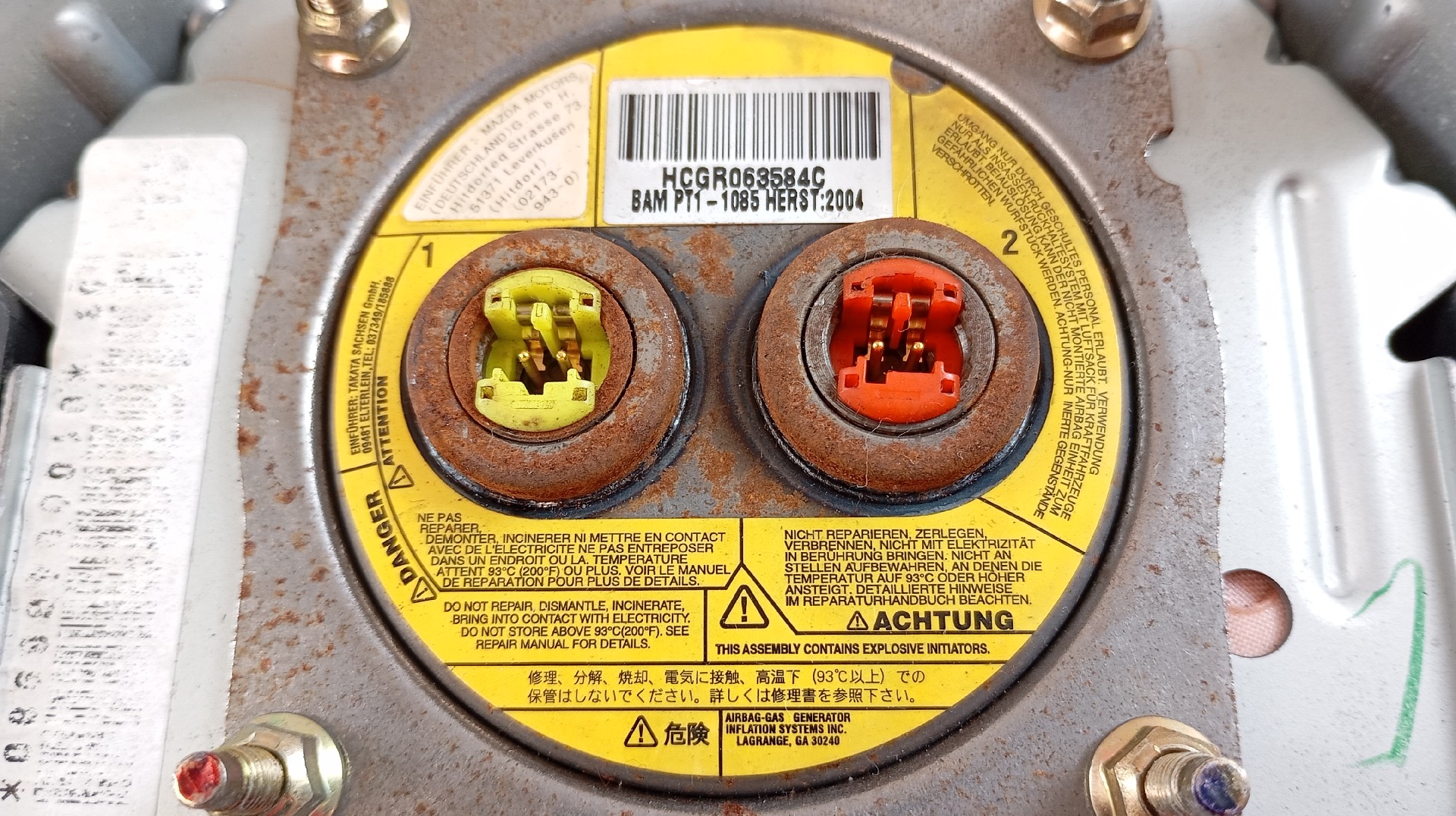 Airbag Volante MAZDA 628 STATION WAGON | 89 - 00 Imagem-2