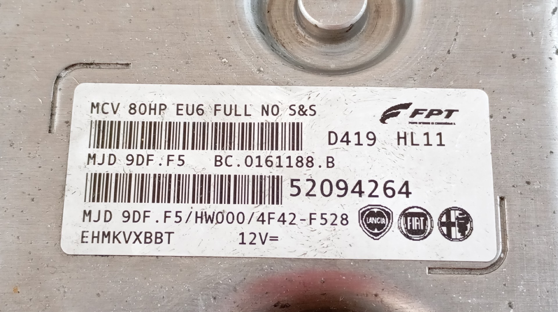 Centralina do Motor FIAT FIORINO Caixa/Combi (225_) | 07 -  Imagem-1