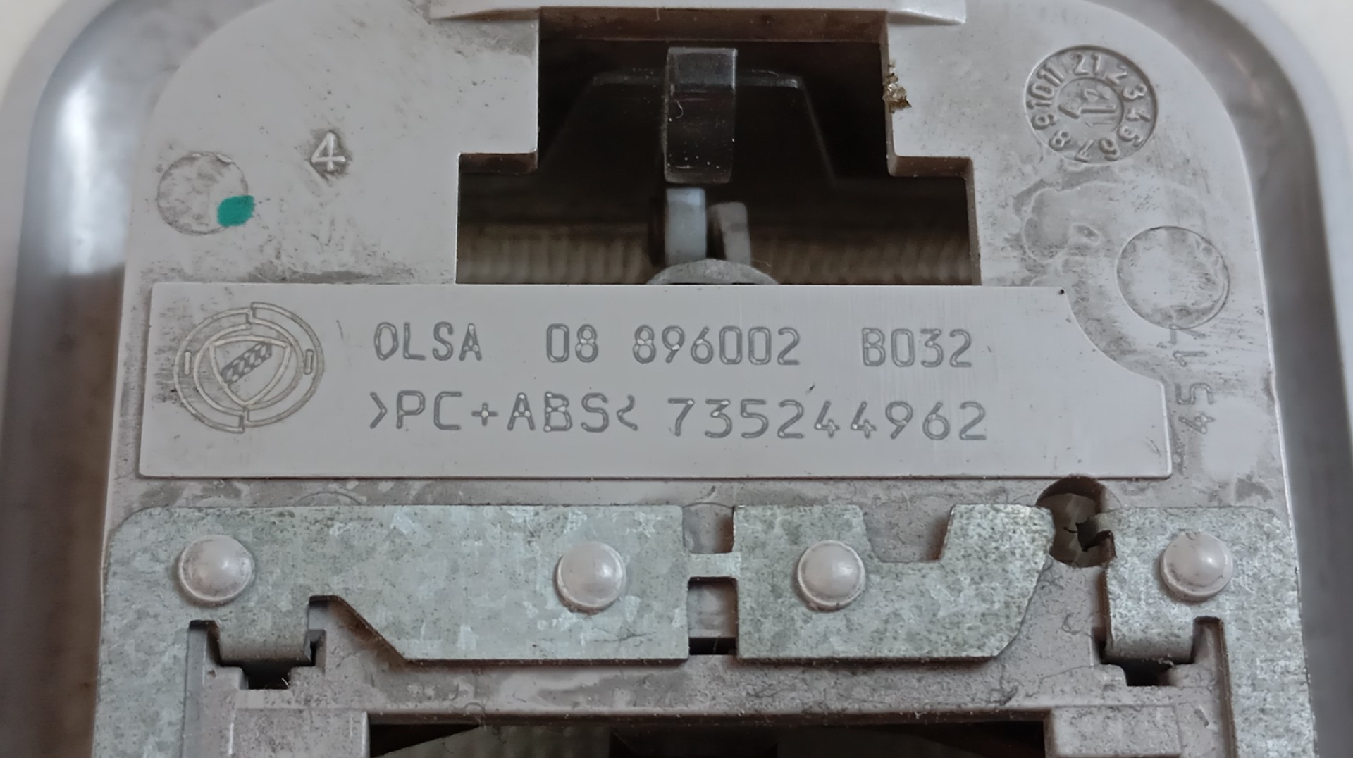 Plafonier Frente (Luz Interior Teto) FIAT FIORINO Caixa/Combi (225_) | 07 -  Imagem-3