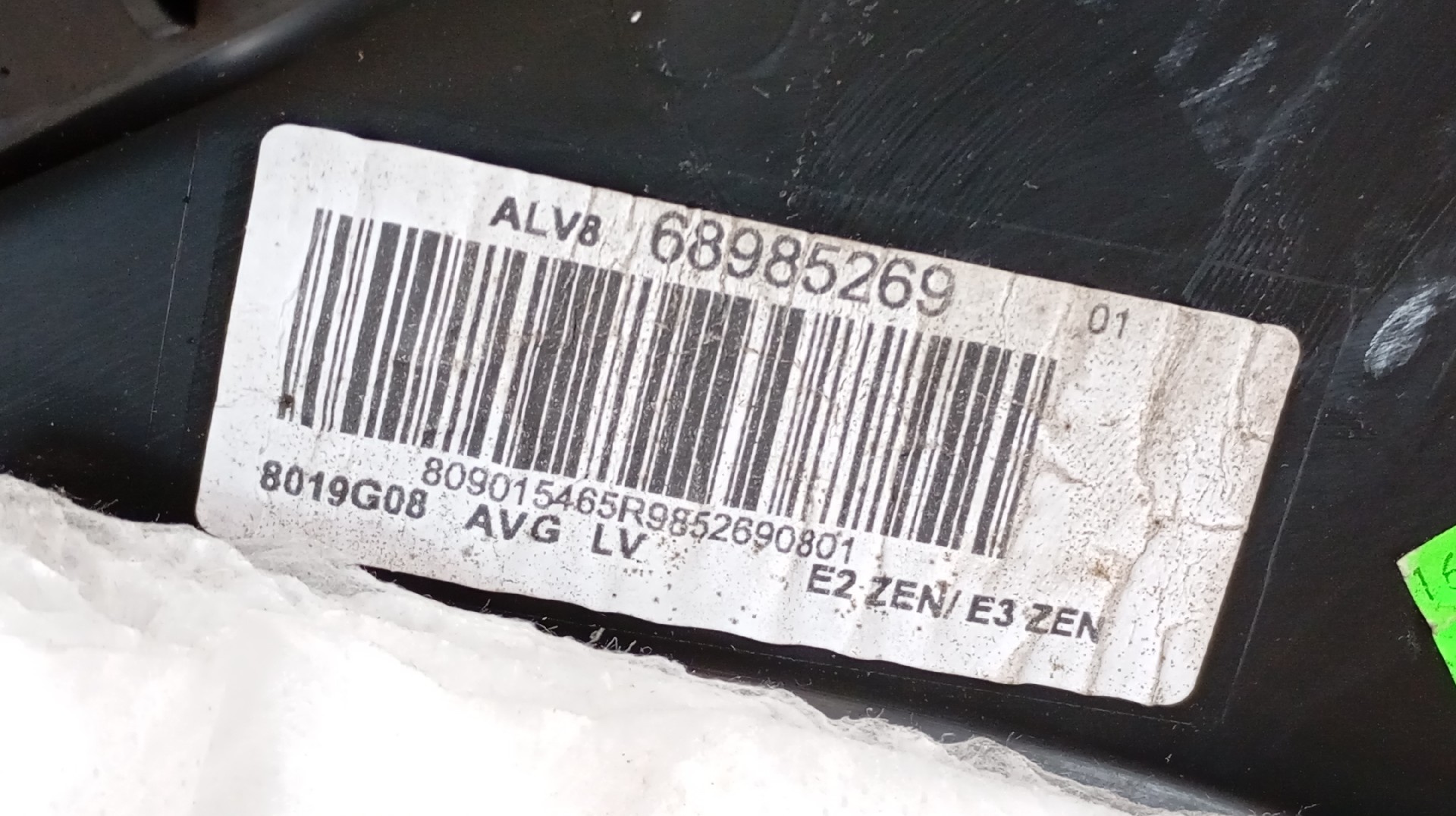 Quartela / Forra Porta Frente Esquerda RENAULT ZOE 2019- Imagem-4