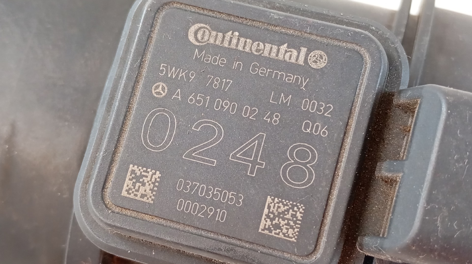 Medidor Massa de Ar MERCEDES-BENZ E-CLASS (W212) | 09 - 16 Imagem-1