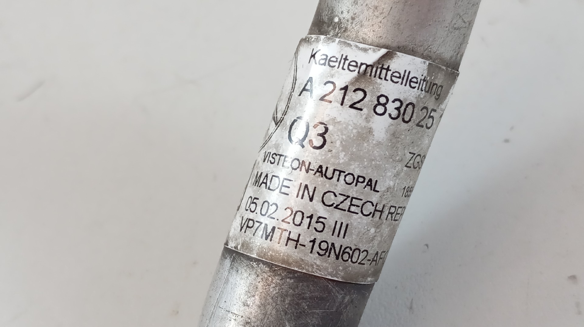 Tubo AC MERCEDES-BENZ E-CLASS (W212) | 09 - 16 Imagem-4