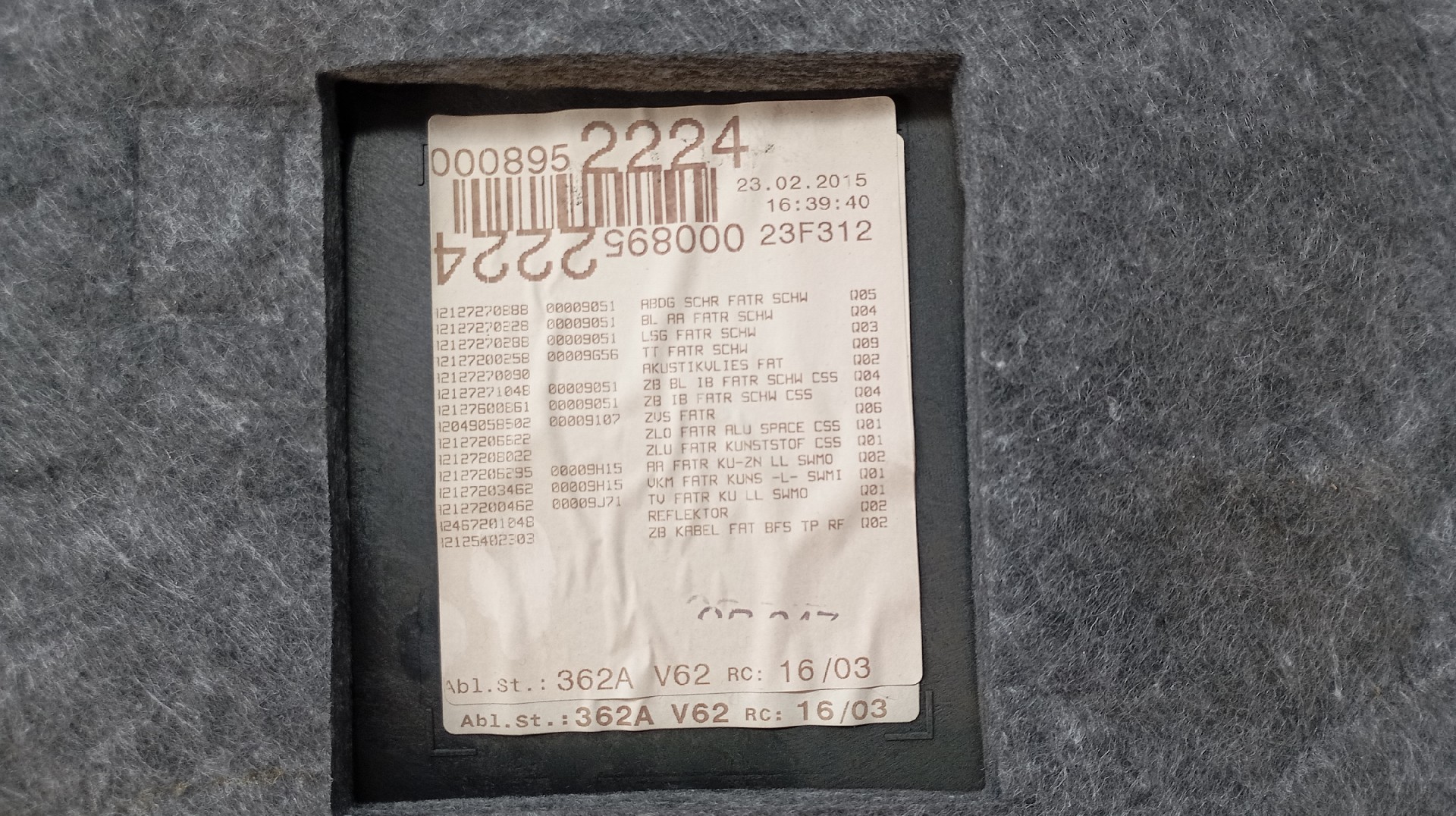 Quartela / Forra Porta Frente Direita MERCEDES-BENZ E-CLASS (W212) | 09 - 16 Imagem-7