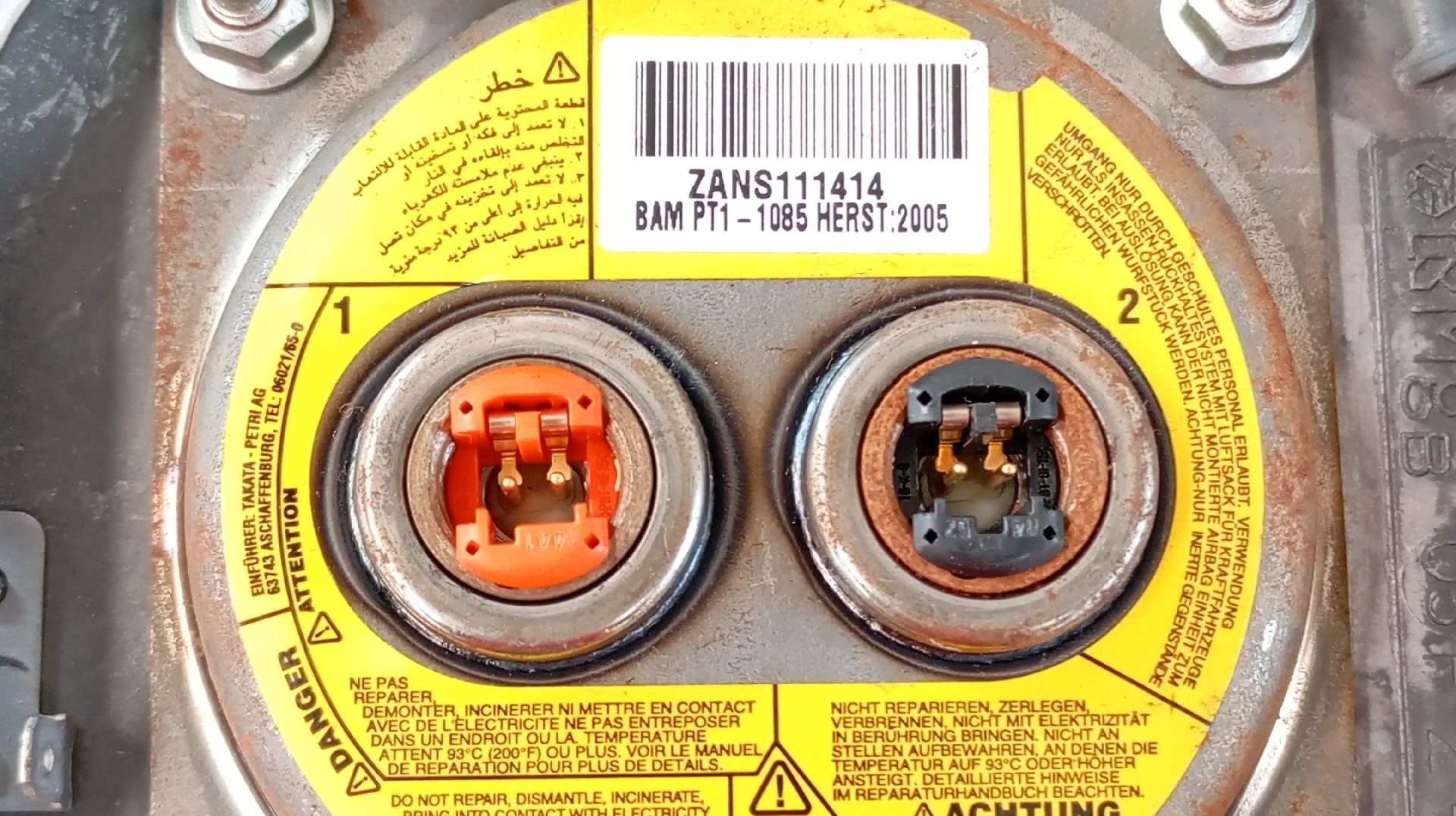 Airbag Conductor TOYOTA RAV 4 III (_A3_) | 05 - 14 Imagem-3