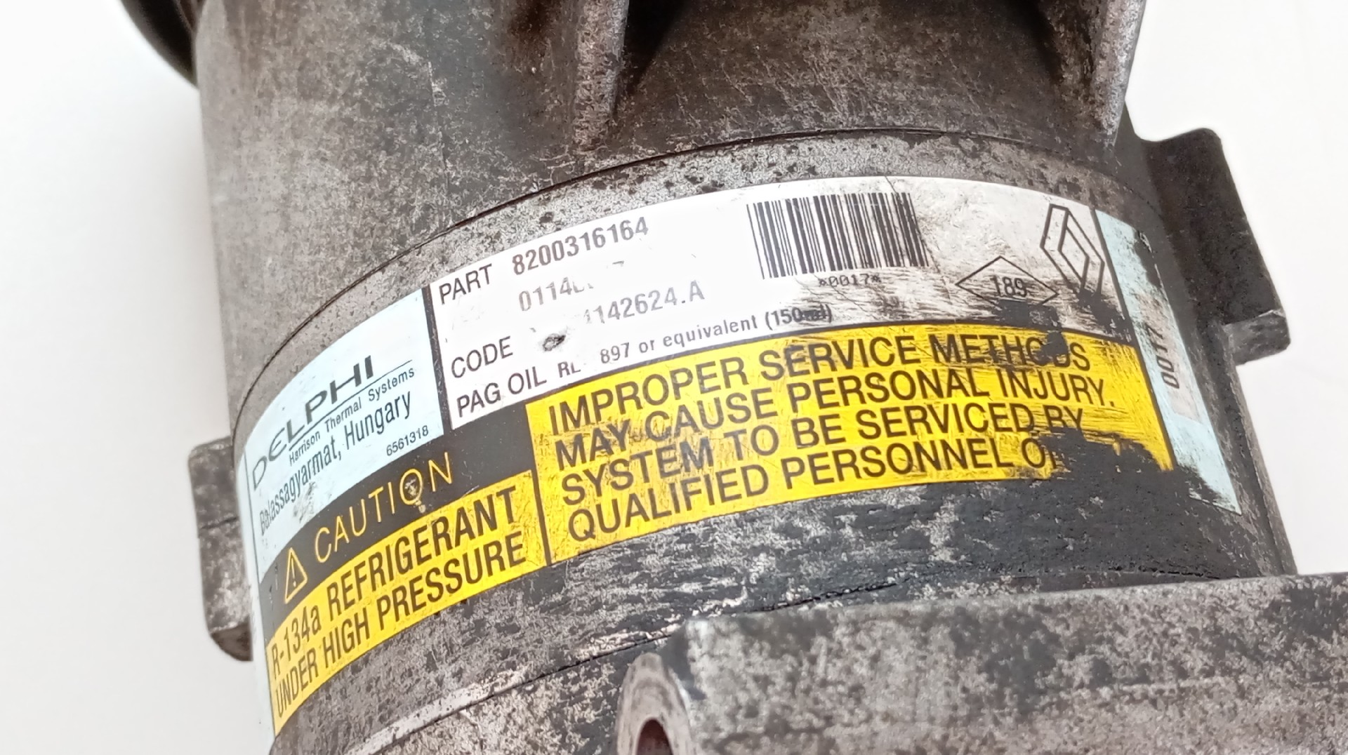 A/C Copmpressor RENAULT MEGANE II (BM0/1_, CM0/1_) | 01 - 12 Imagem-4