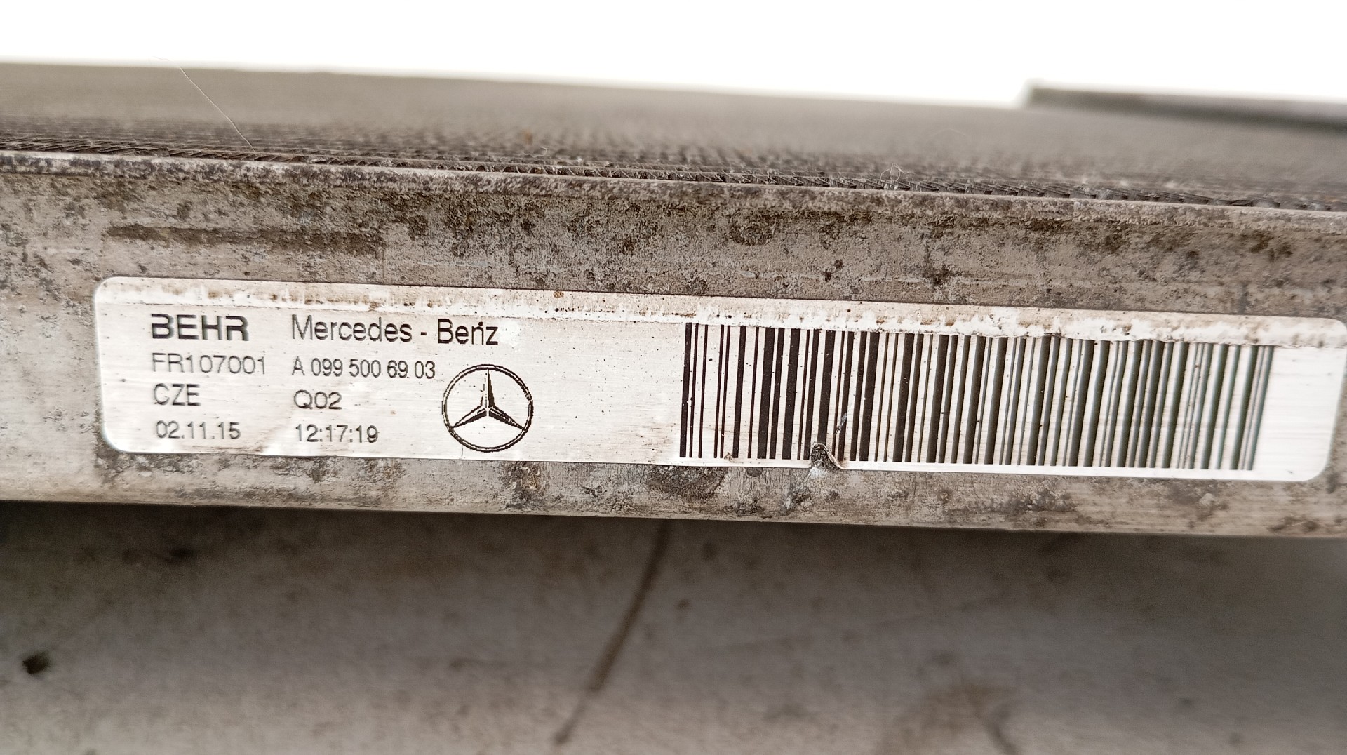 Water Radiator MERCEDES-BENZ C-CLASS (W205) | 13 -  Imagem-3