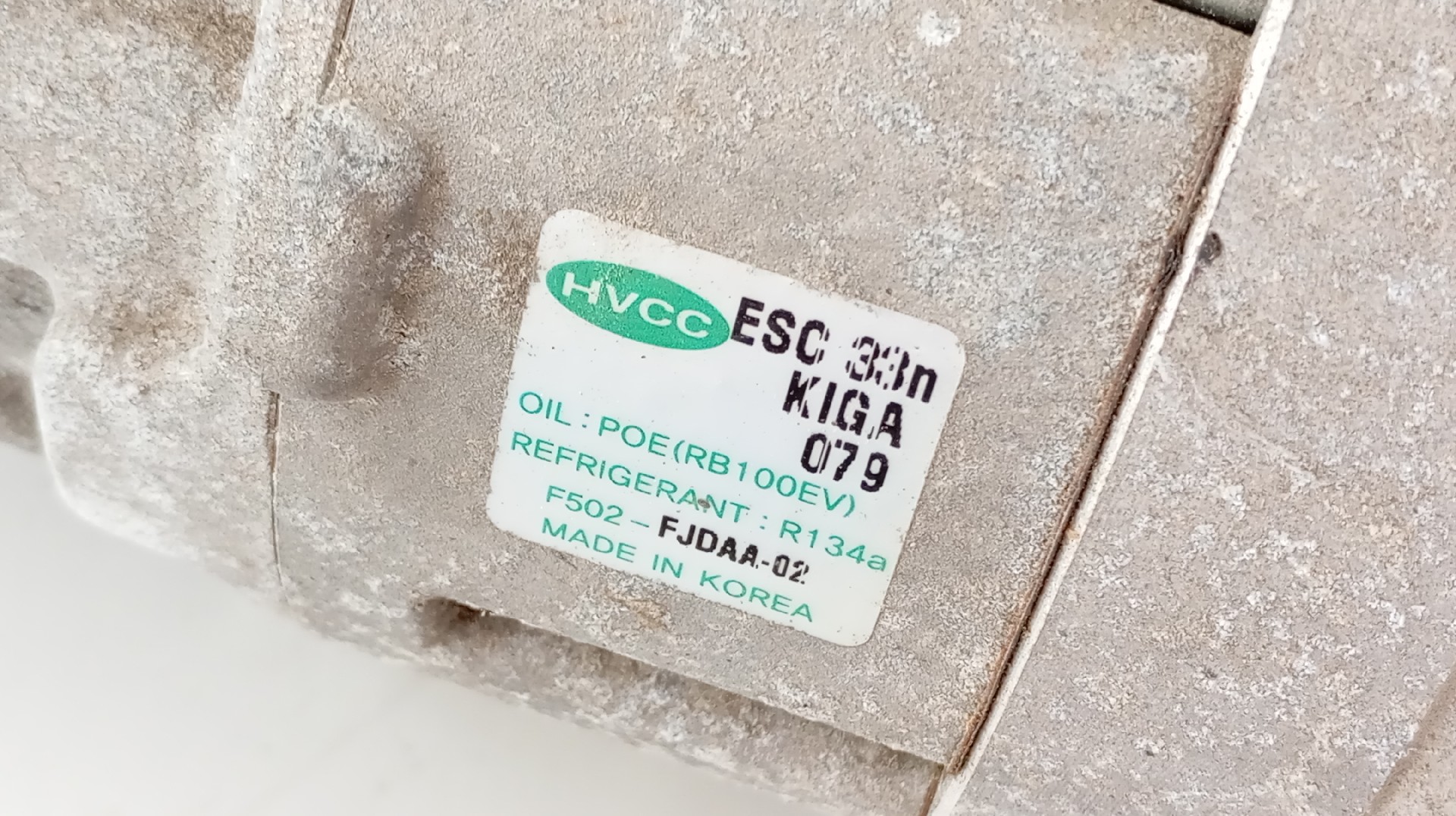 Compressor do Ar Condicionado KIA SOUL EV Imagem-2