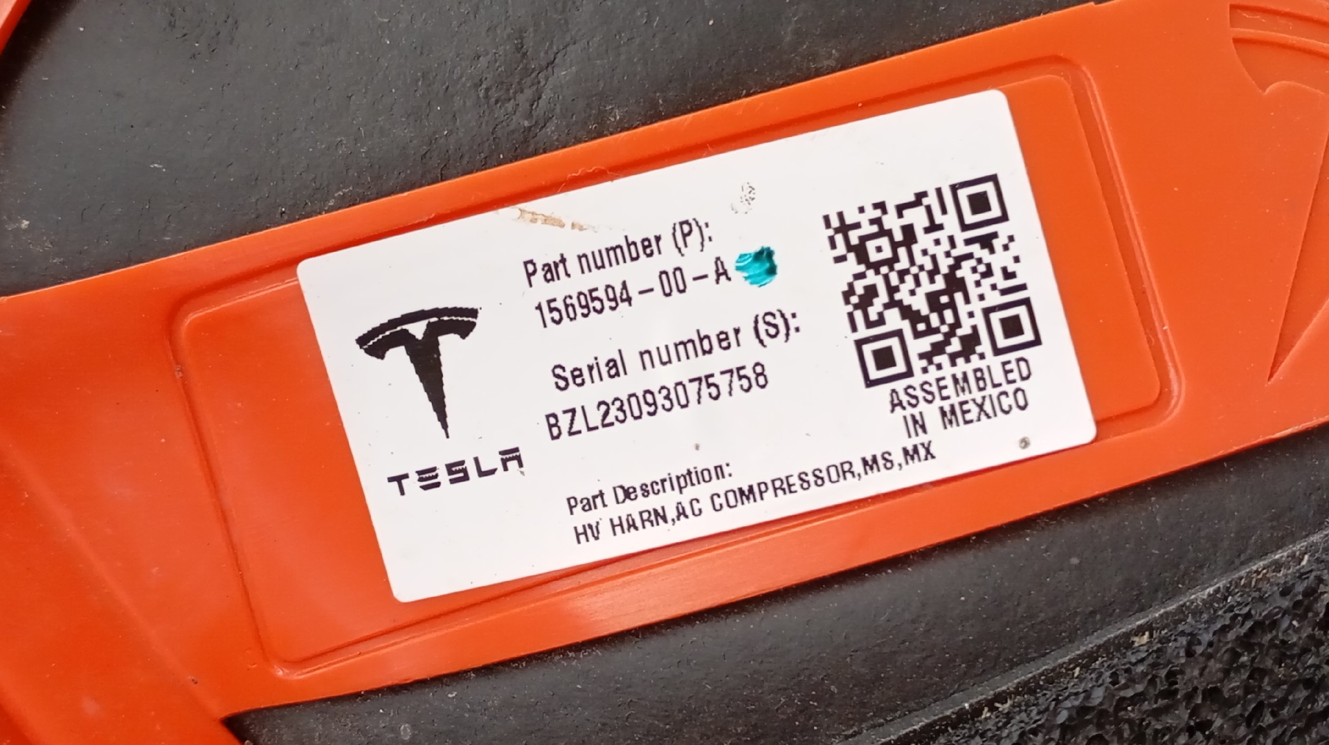 Compressor do Ar Condicionado TESLA MODEL X (5YJX) | 13 -  Imagem-1