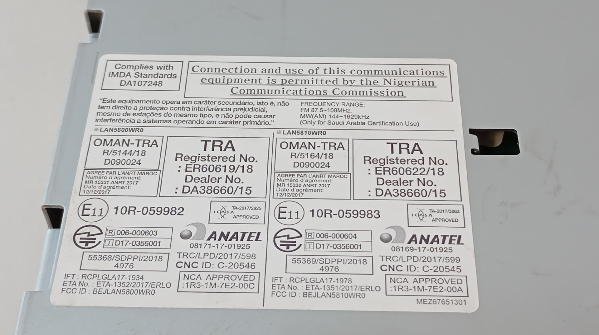 Rádio RENAULT CLIO IV (BH_) | 12 -  Imagem-3