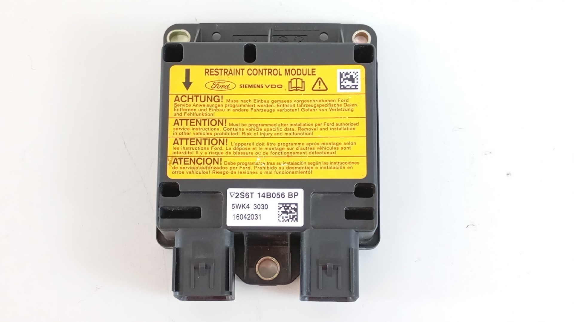 Centralita Airbags FORD FIESTA V Van | 02 - 10