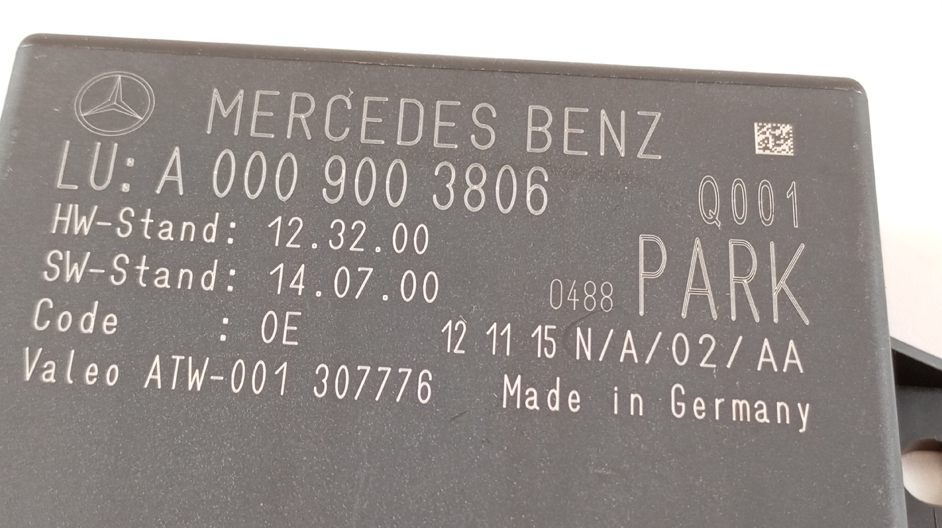 Módulo Sensor Estacionamento MERCEDES-BENZ C-CLASS (W205) | 13 -  Imagem-1