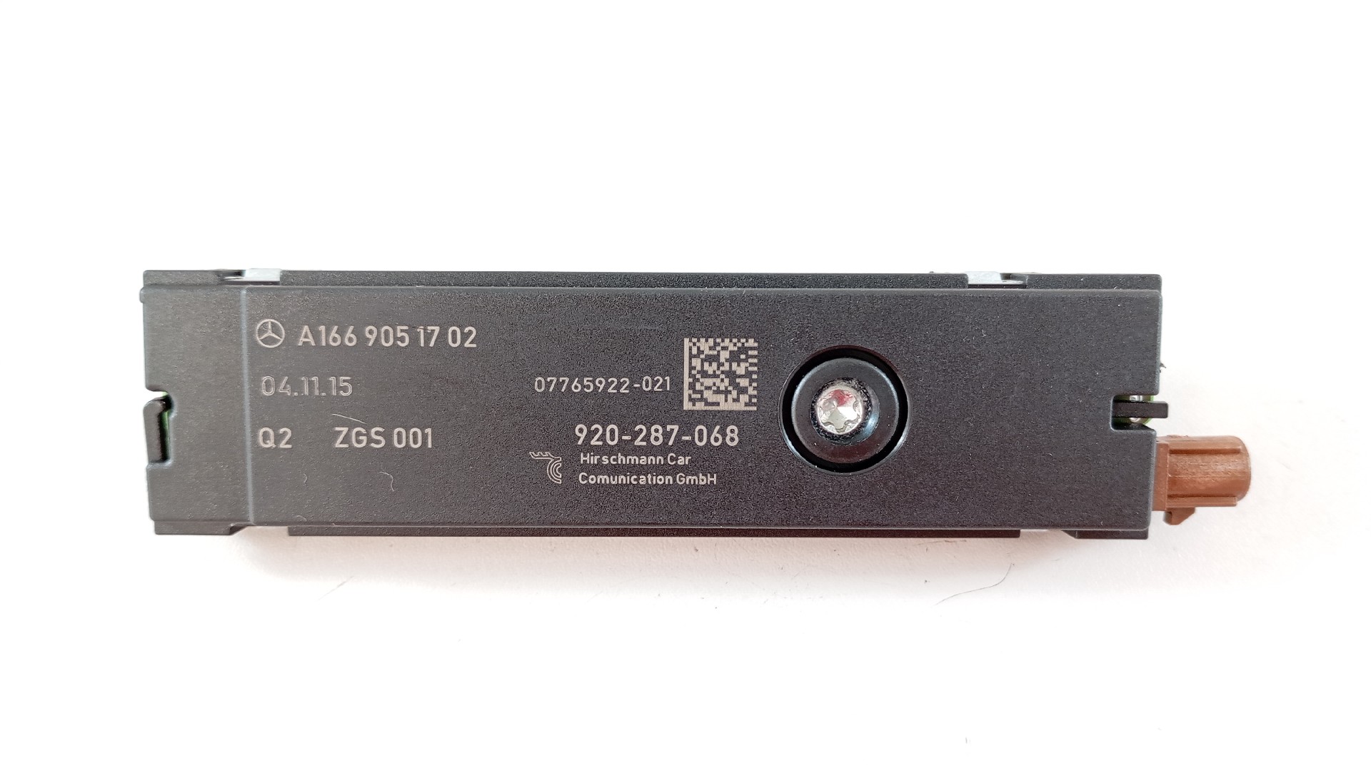 Amplificador Antena AM/FM MERCEDES-BENZ C-CLASS (W205) | 13 - 